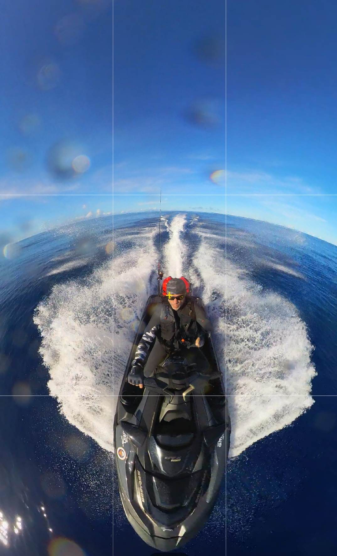 Vlad Melnik on his Sea-Doo GTX 300.