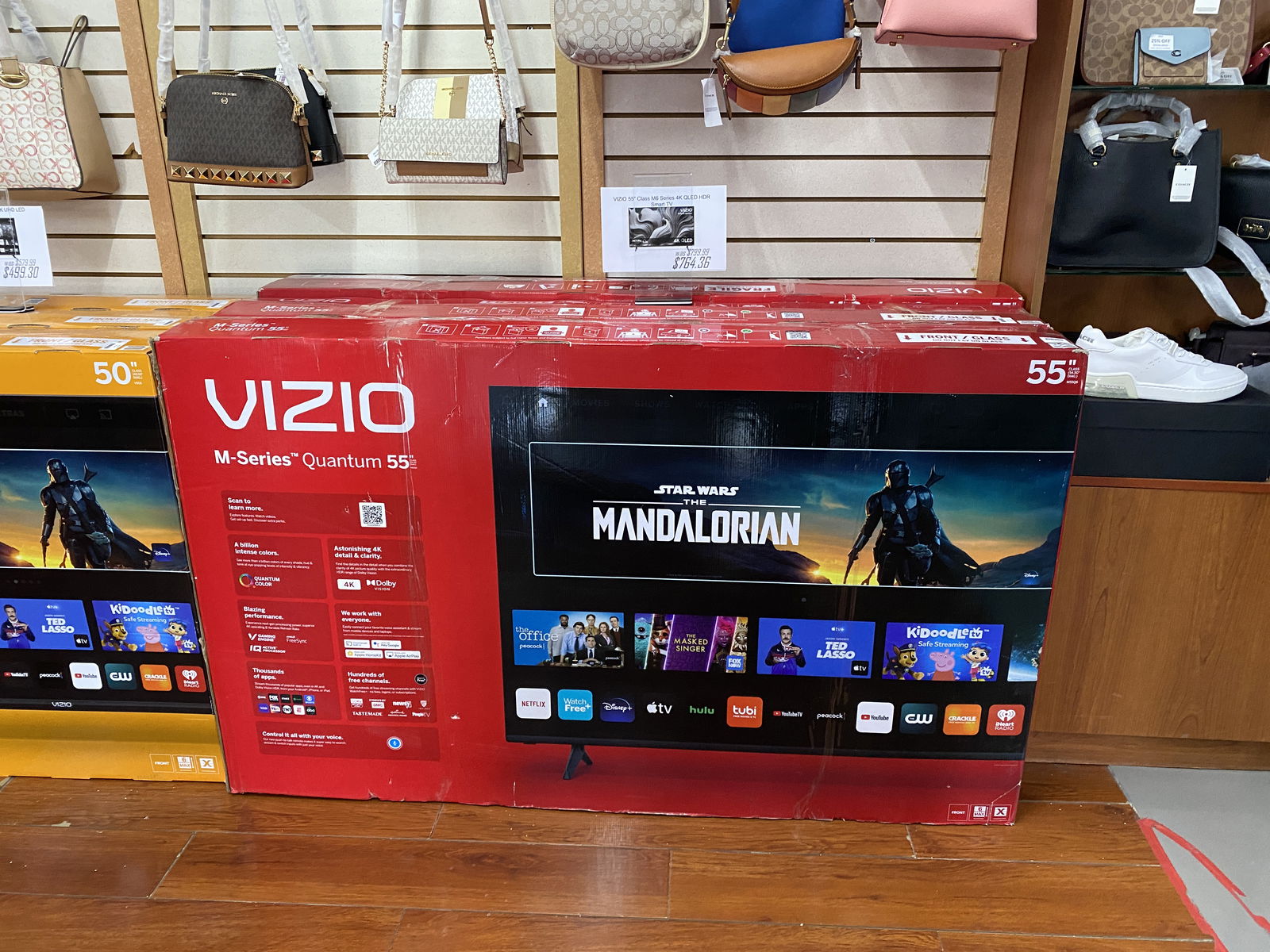 This Vizio 55-inch TV will set you back $764.36.