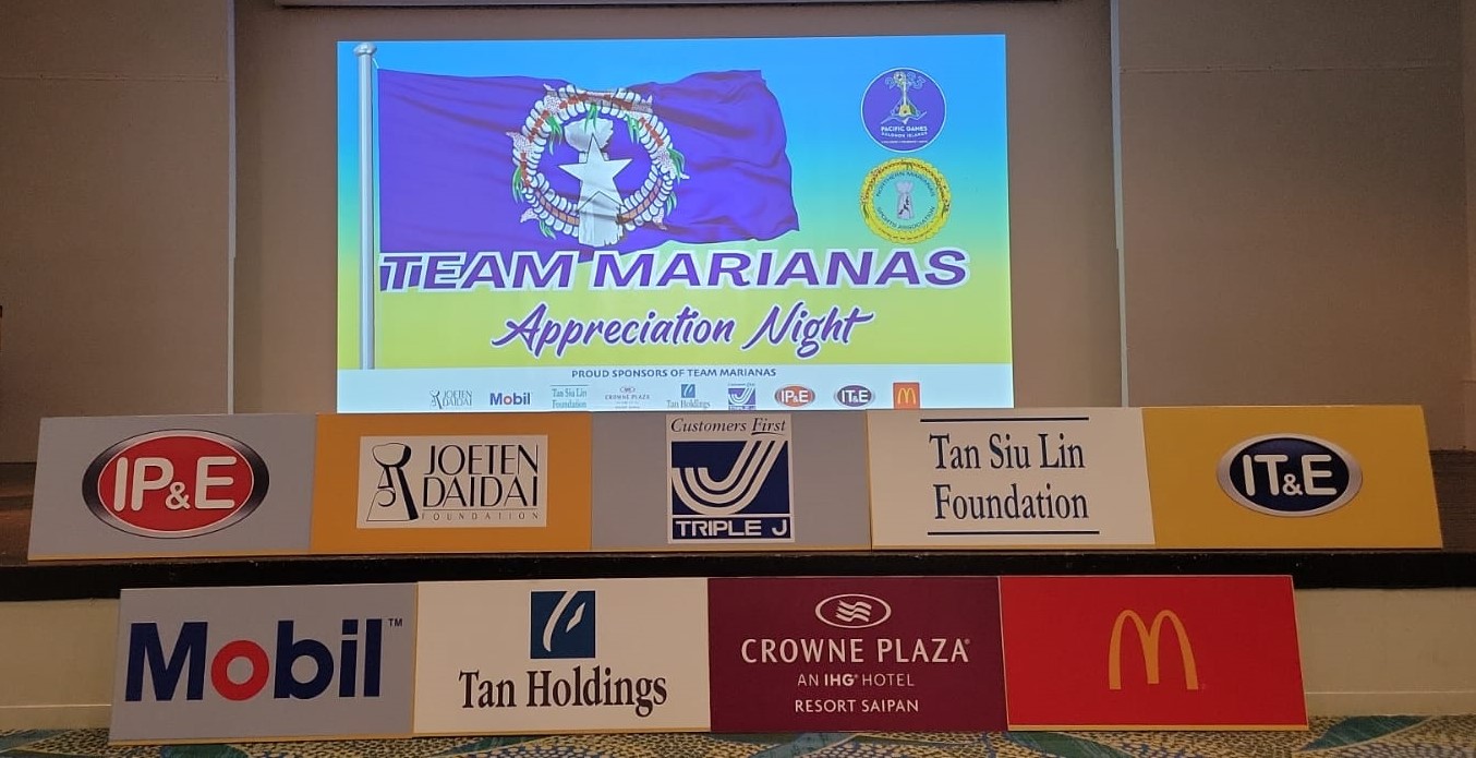 Team Marianas Appreciation Night was held at the Hibiscus Hall of Crowne Plaza Resort Saipan on Tuesday.