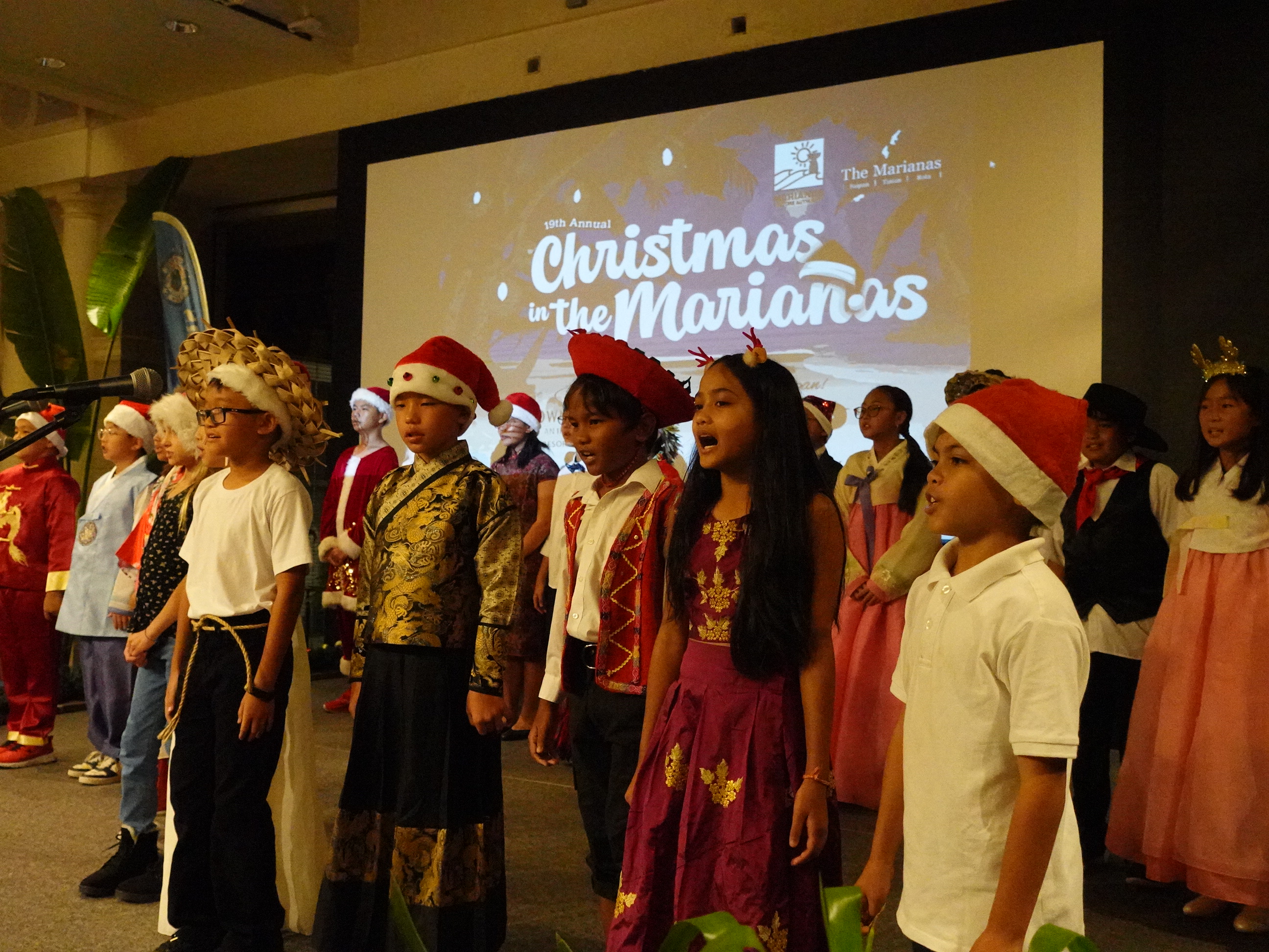 Saipan International School performs at the 19th Annual Christmas in the Marianas on Dec. 2, 2023, at T Galleria in Garapan, Saipan. 