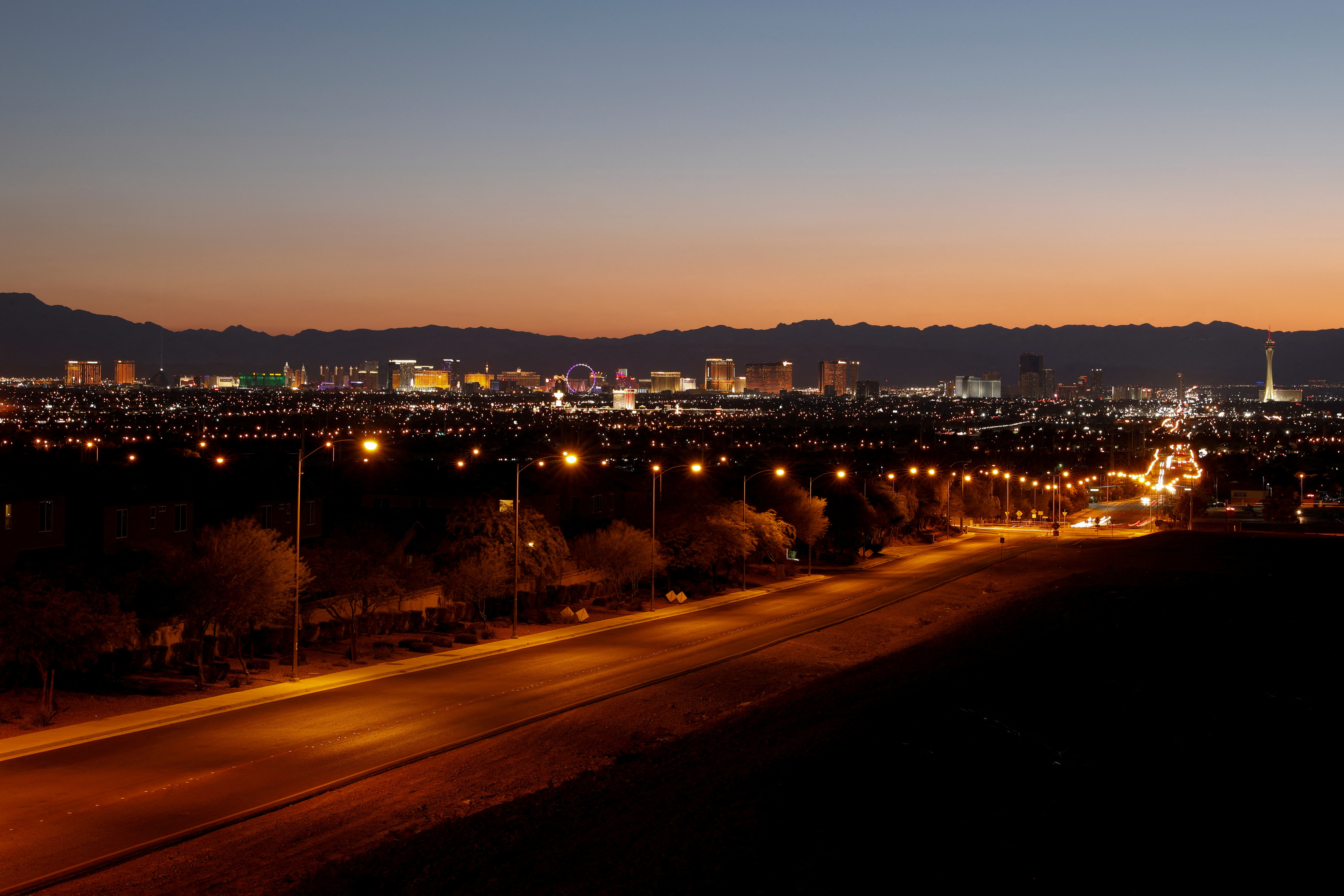 A general view of Las Vegas, Nevada, U.S., August 26, 2018. Picture taken August 26, 2018. 