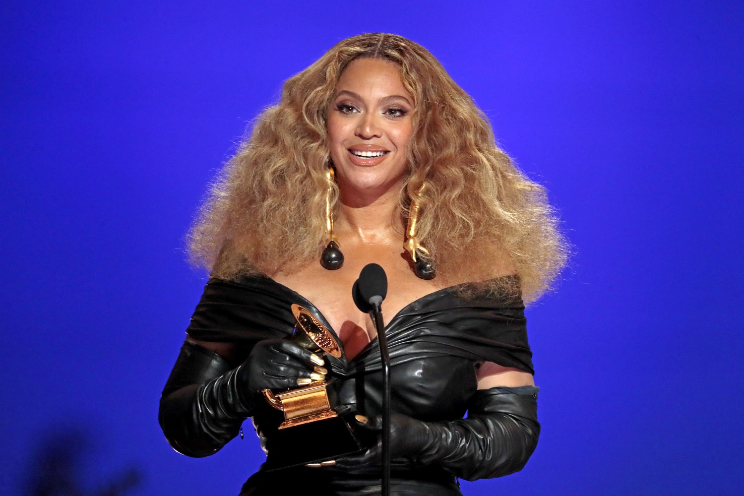 Beyonce makes history with the Best R&B Performance Grammy on March 14, 2021, in Los Angeles. (Robert Gauthier/Los Angeles Times/TNS)