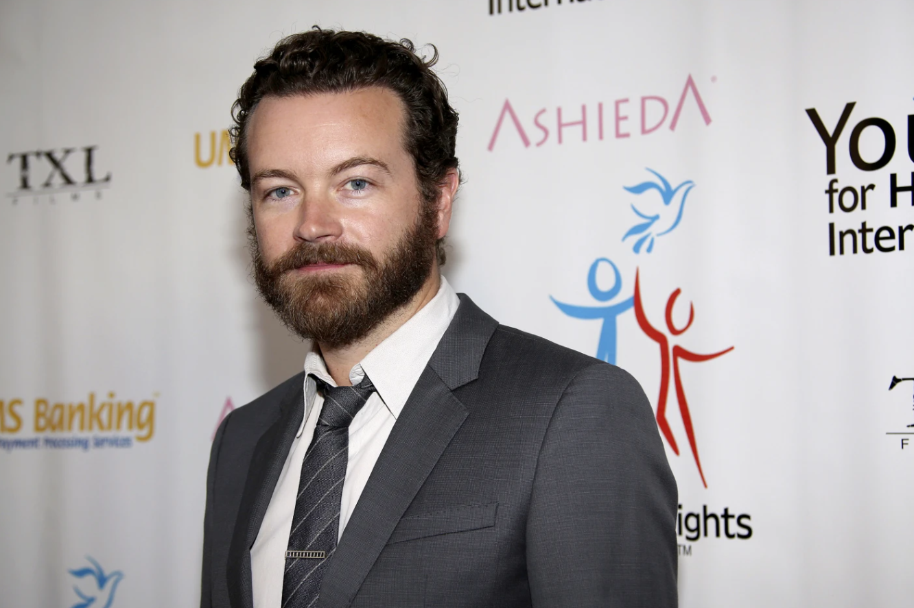Danny Masterson arrives at an event in Los Angeles on March 24, 2014.