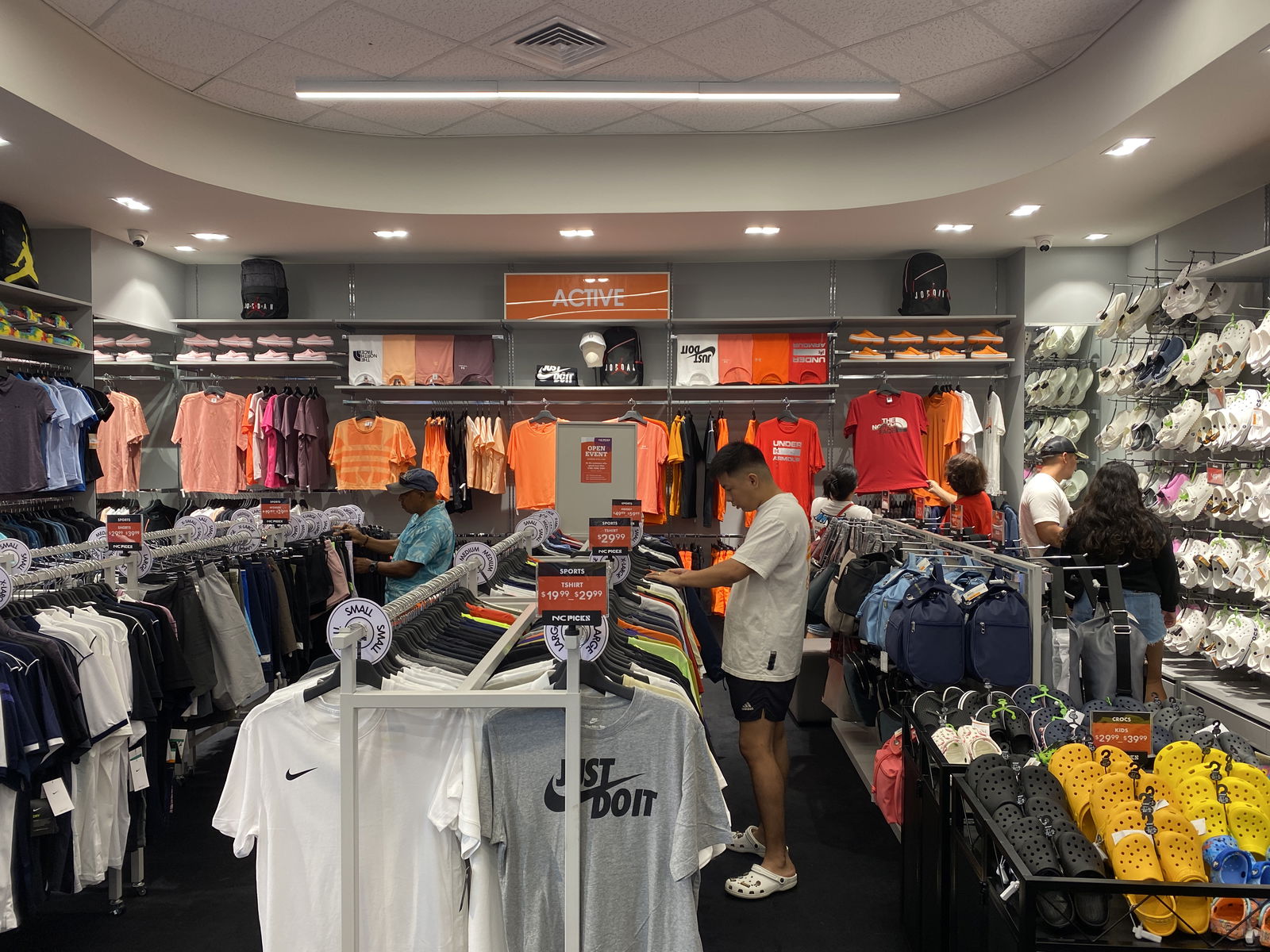 An apparel store in Garapan, NC Picks is the latest addition to E-Land Group’s businesses on Saipan. 