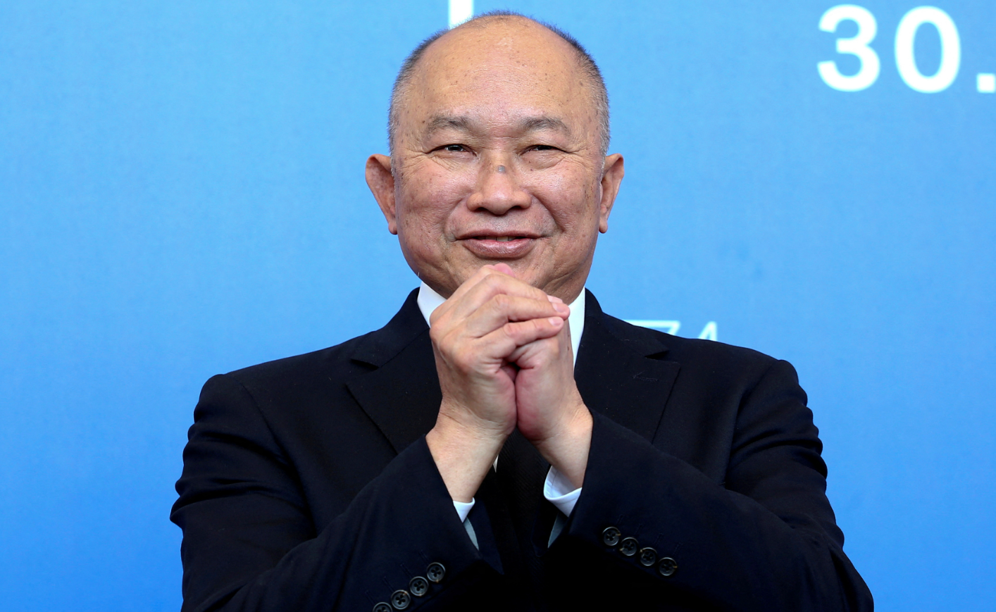 Director John Woo poses during a photocall for the movie "Zhuibu (Manhunt)" at the 74th Venice Film Festival in Venice, Italy September 8, 2017.