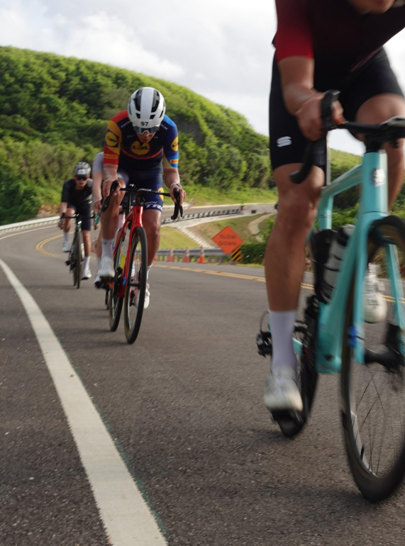 The quiet backroads of Saipan welcome cyclists taking on the challenge of Hell of the Marianas on Dec. 2, 2023. 