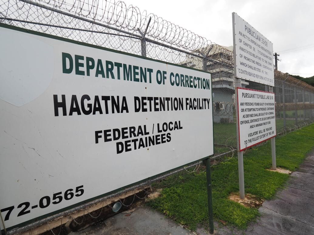 The Department of Corrections’ Hagåtña Detention Facility is shown in this file photo.