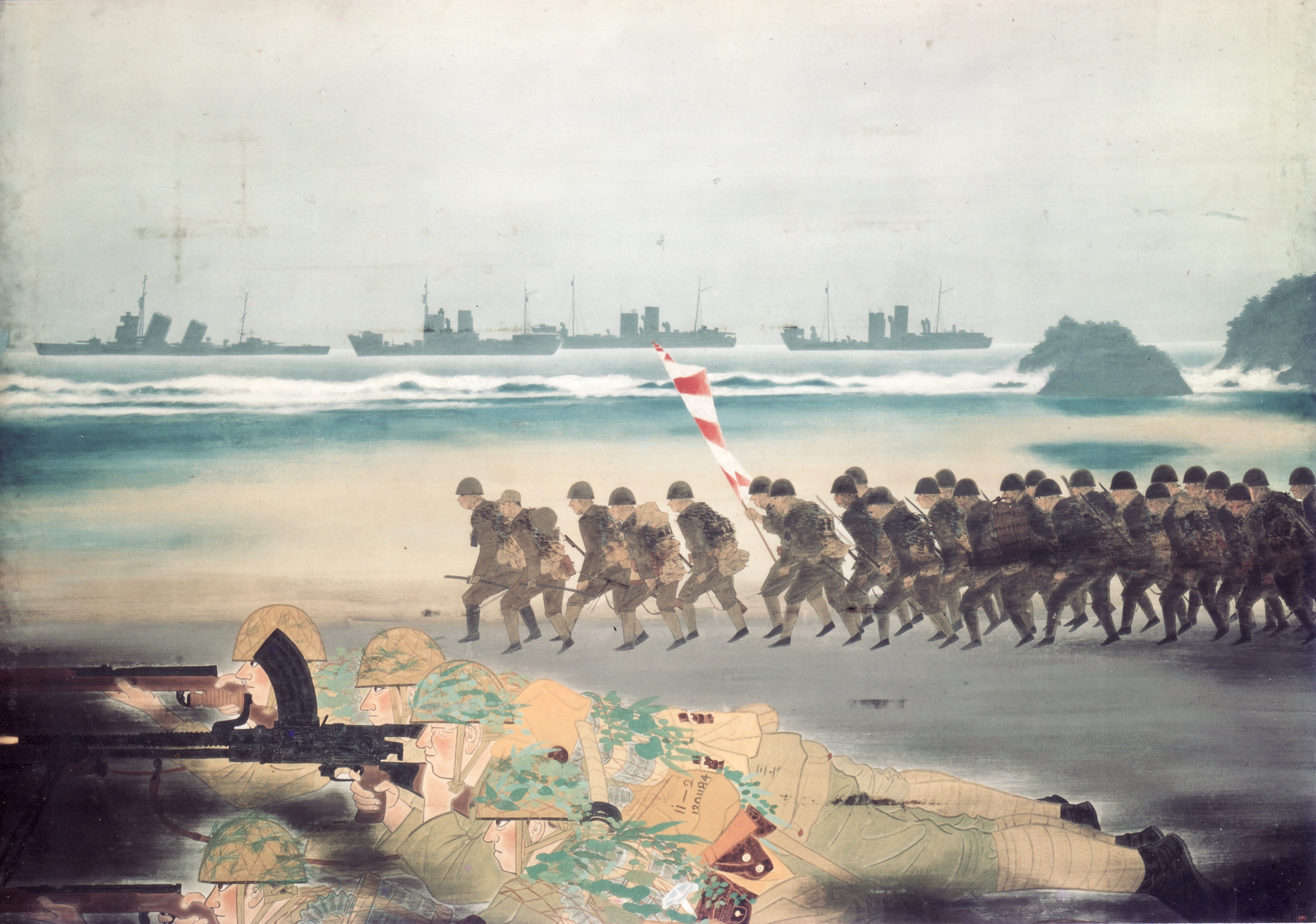 The Japanese invasion of Guam began on Dec. 8, 1941.