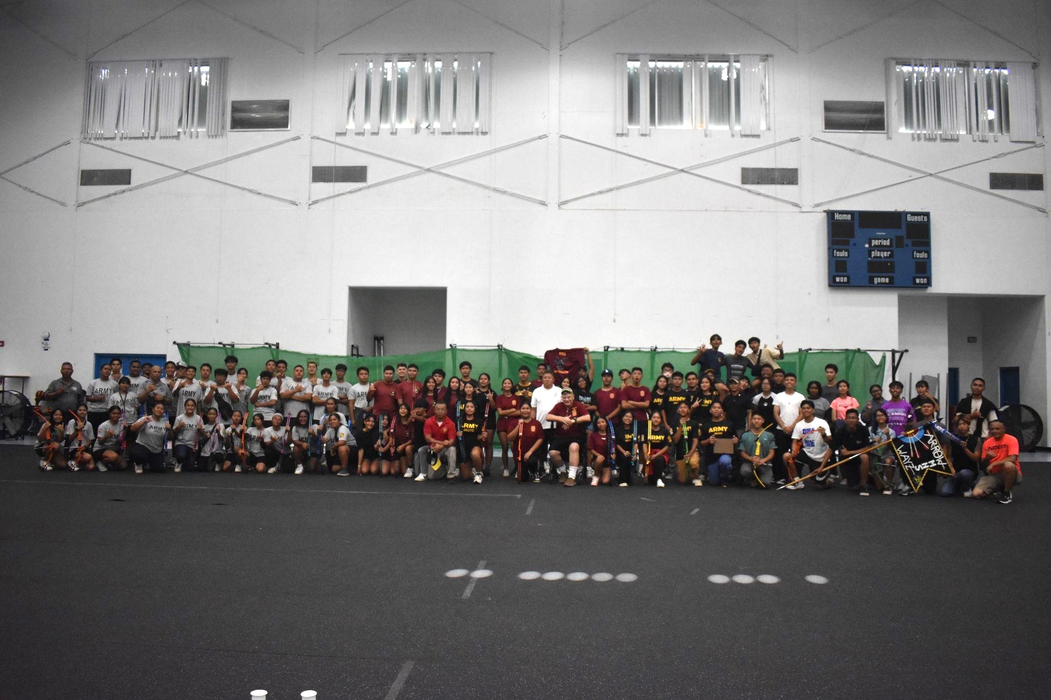 Brigade Archery Competition 2023 group photo.