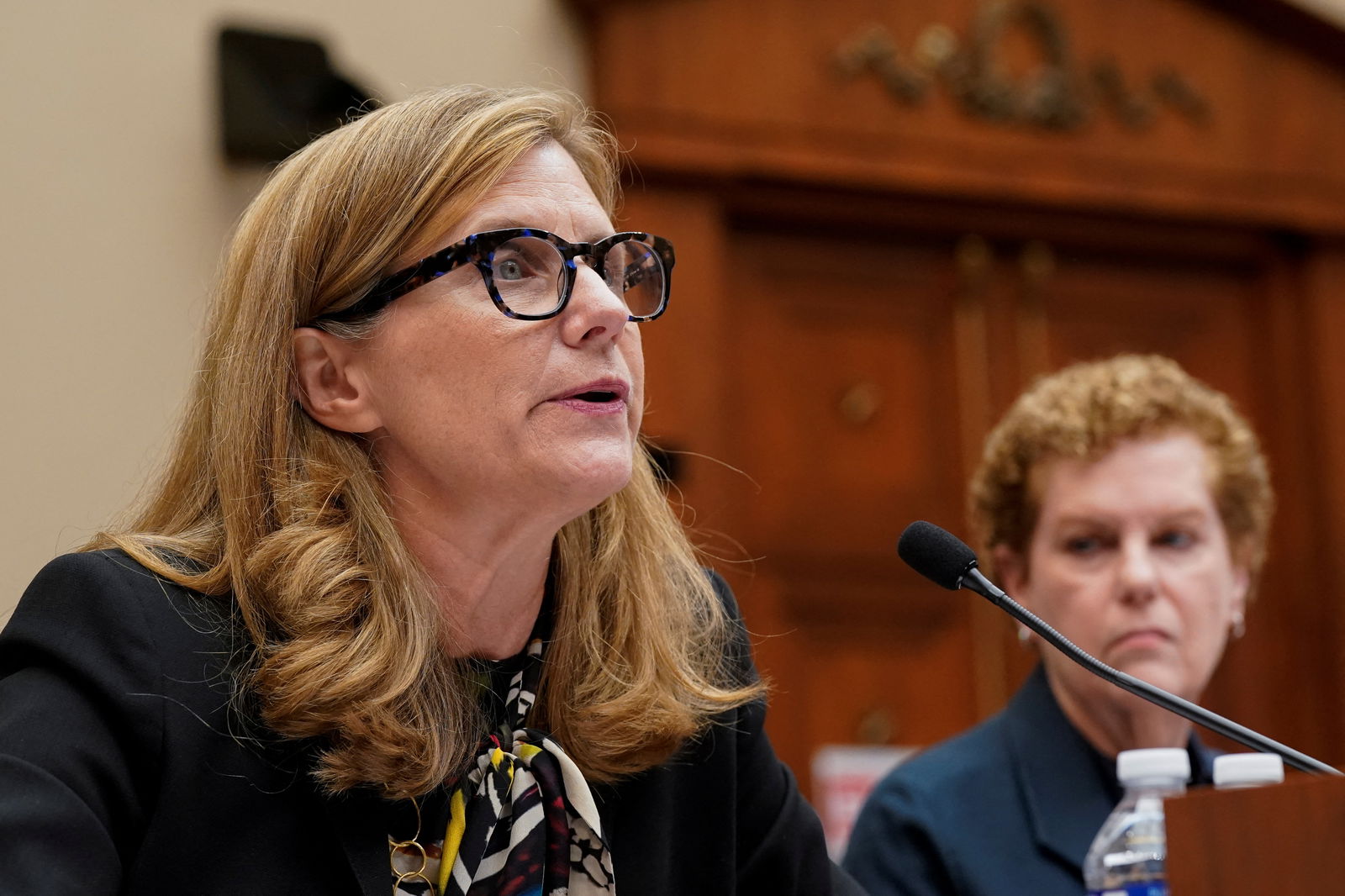 University of Pennsylvania President Liz Magill testifies before a House Education and The Workforce Committee hearing titled "Holding Campus Leaders Accountable and Confronting Antisemitism" on Capitol Hill in Washington, U.S., December 5, 2023. 