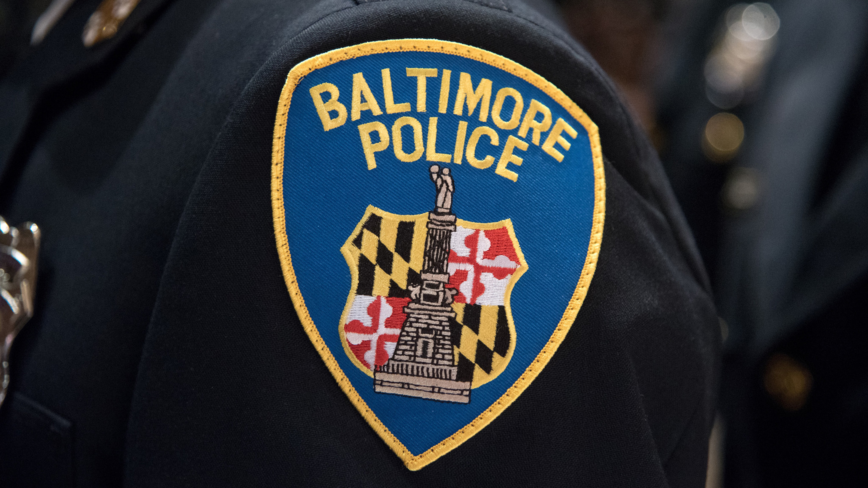 A Baltimore Police patch. (Ulysses MuÃ±oz/The Baltimore Sun/TNS)