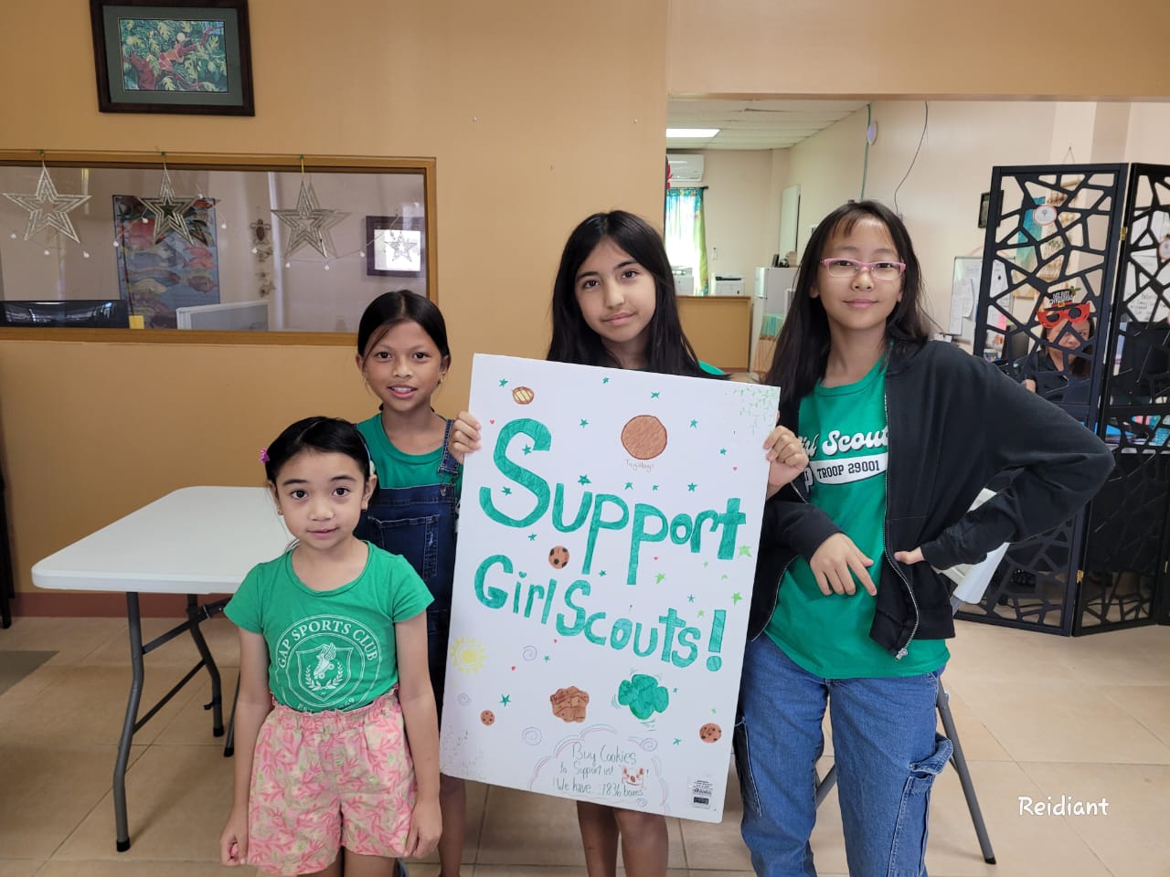 The seven cookie flavors to be sold by the Girl Scouts this season are Thin Mints, Tagalongs, Do-Si-Dos, Adventurefuls, Trefoils, Samoas, and S'mores