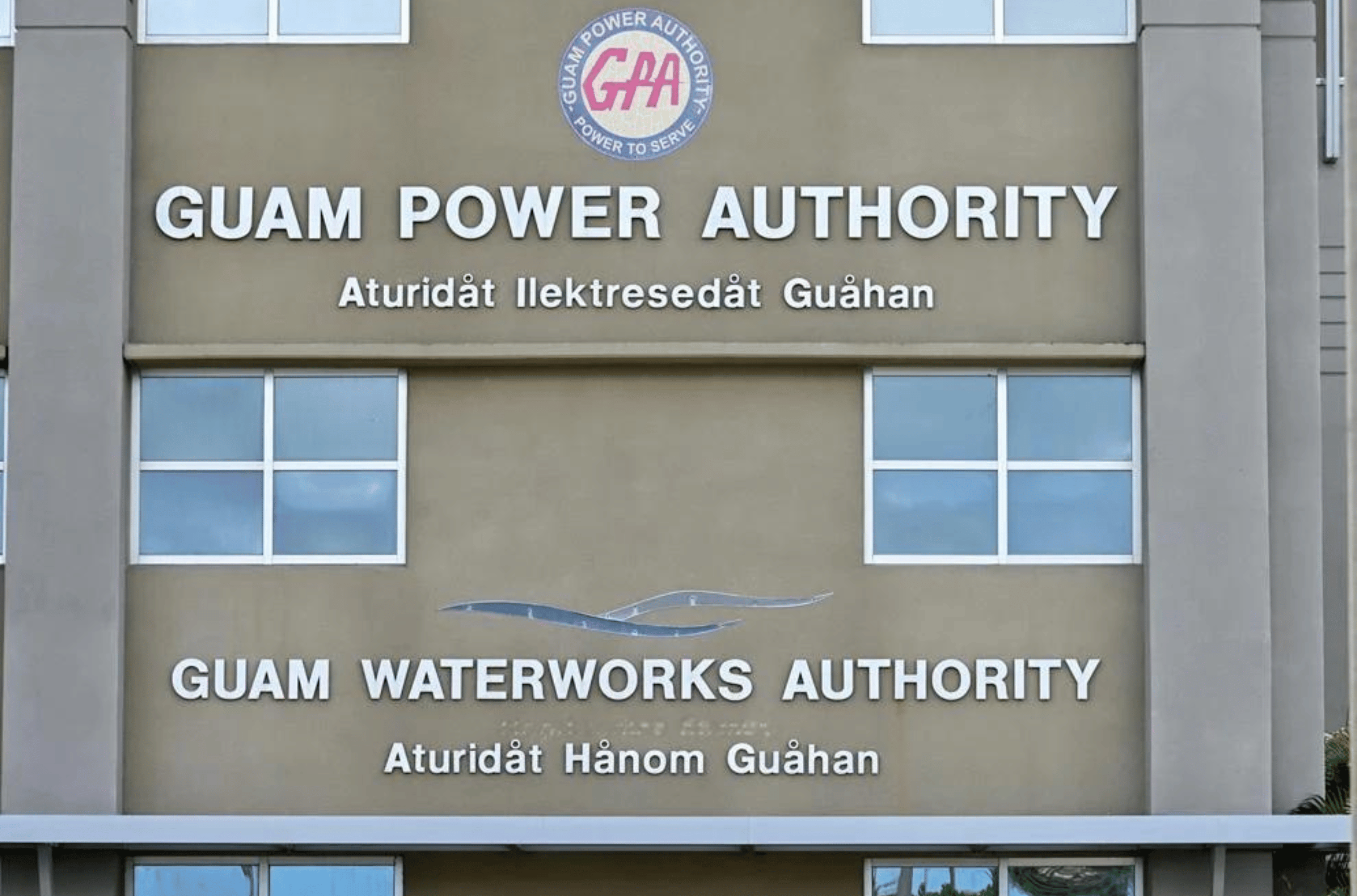 The Guam Power Authority and Guam Waterworks Authority headquarters are seen Thursday, Jan. 11, 2024, at the Gloria B. Nelson Public Service Building in Mangilao. 
