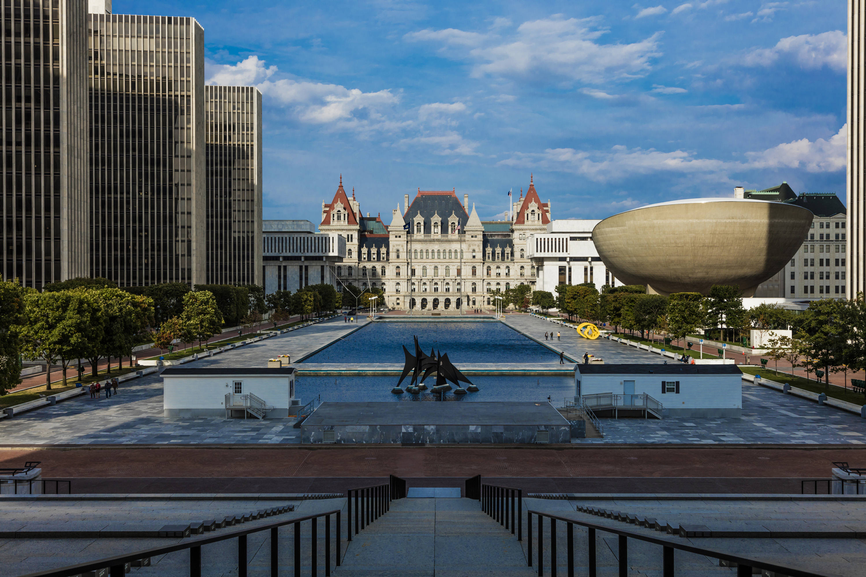 The New York State Capitol, Oct. 16, 2016, in Albany, New York. 