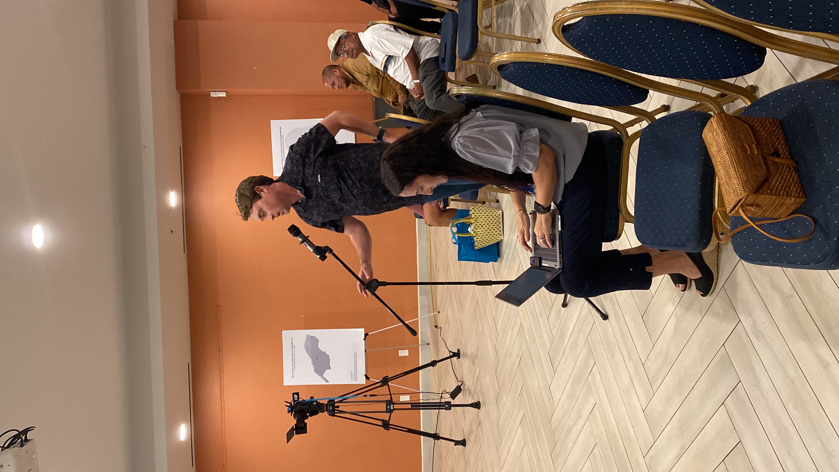 Assistant Attorney General James Kingman expresses support for the proposed coral reef critical habitat.