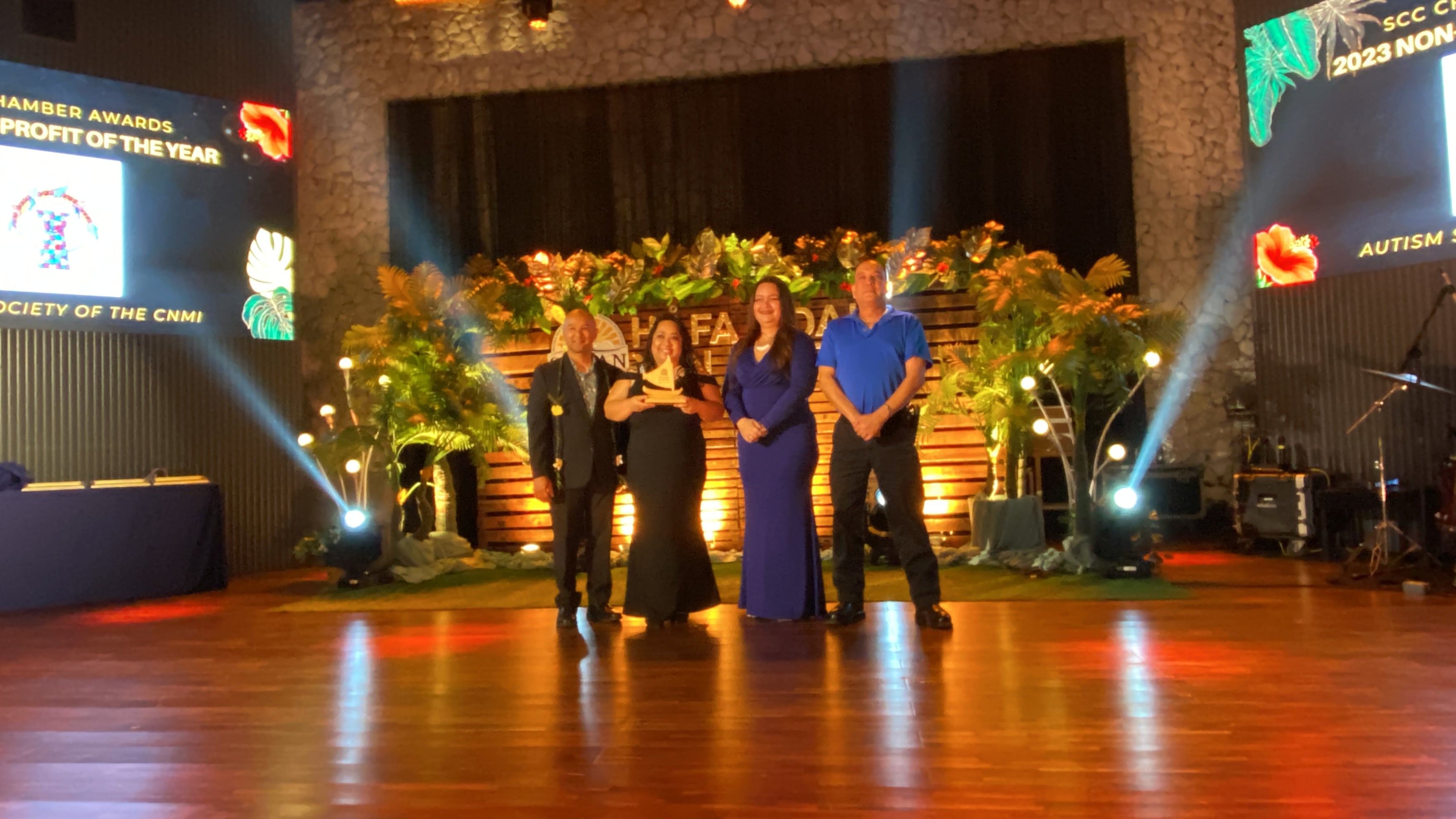 The Autism Society of the CNMI is the Nonprofit of the Year awardee.