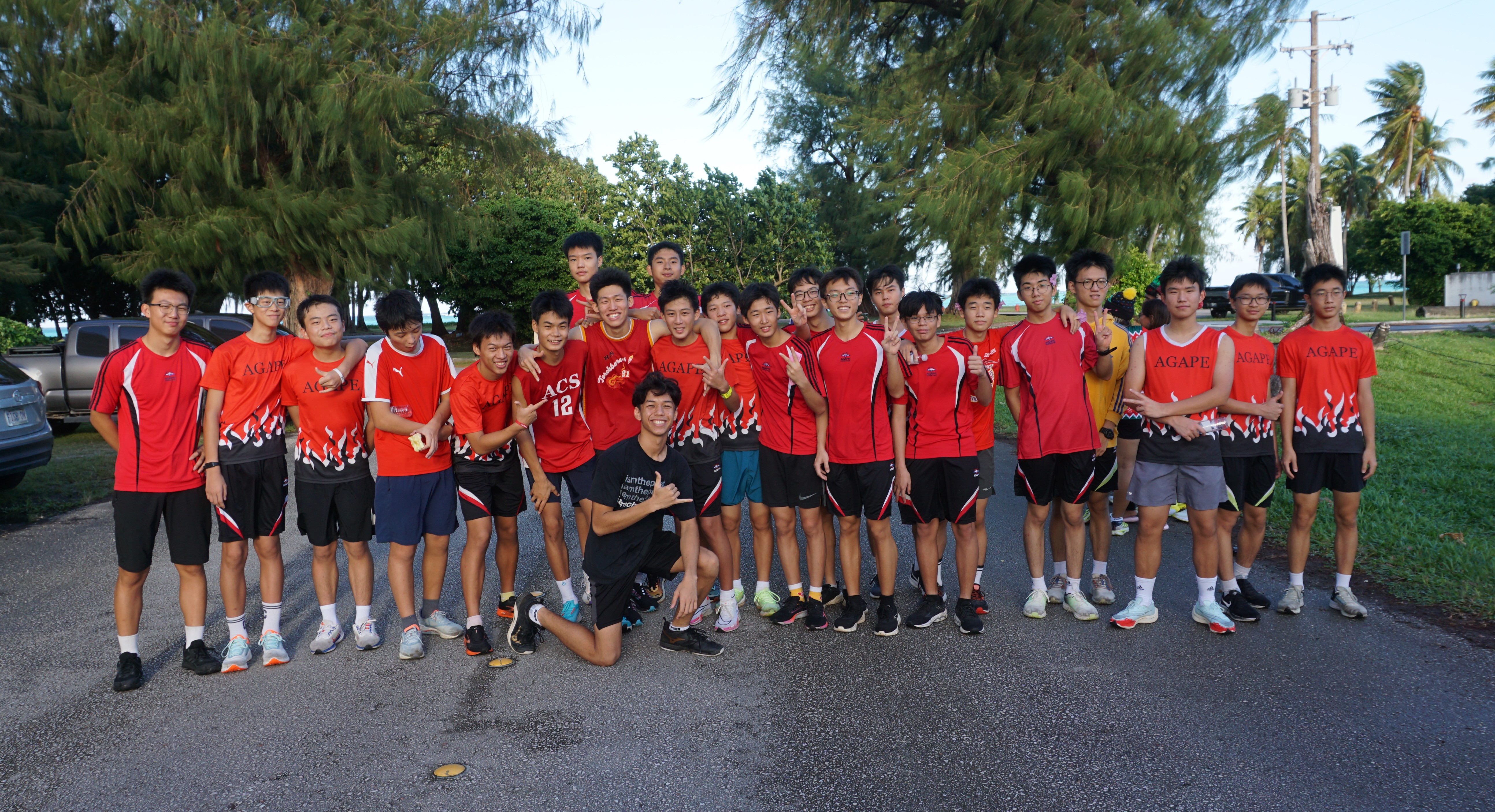 ACS team poses for a group photo.