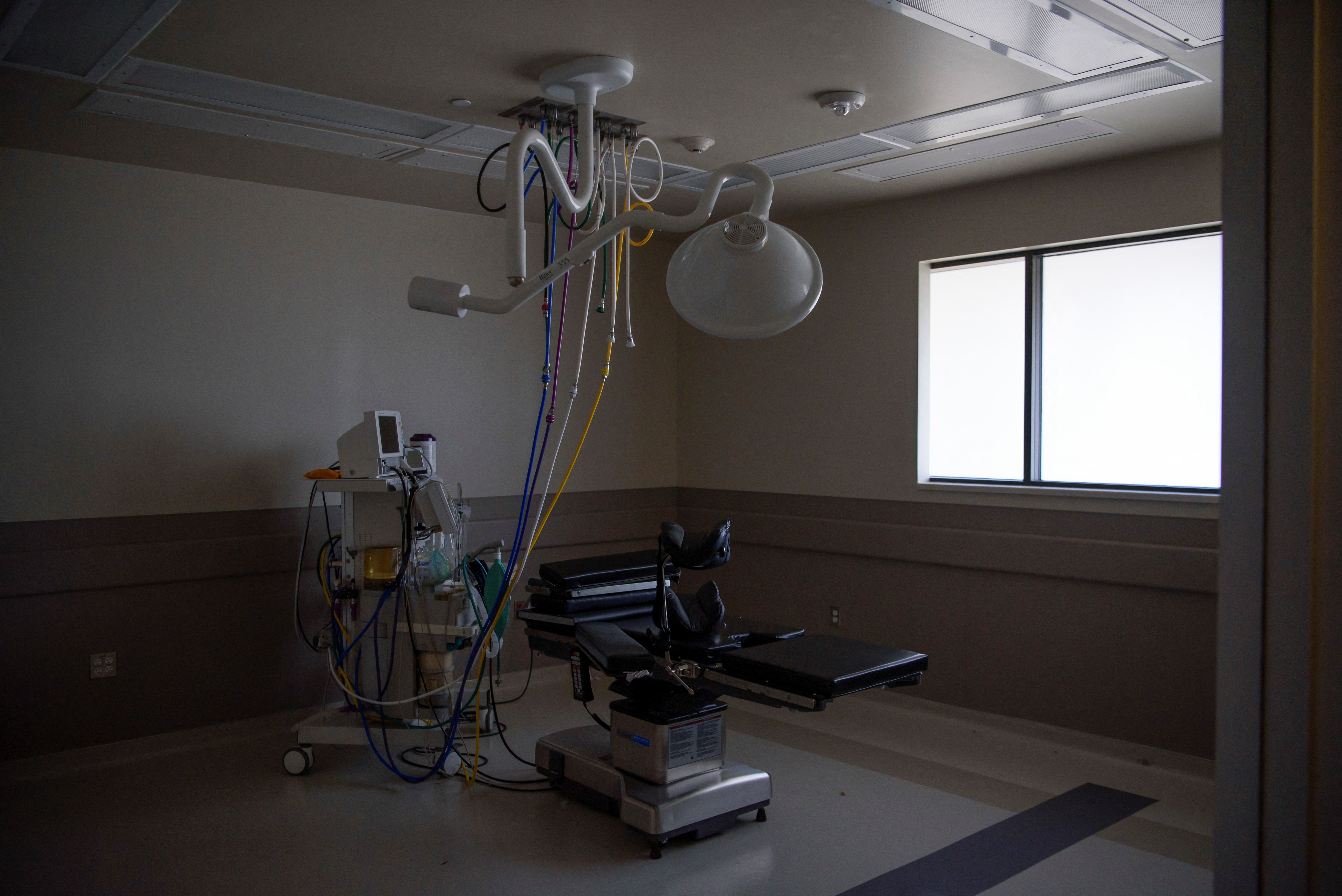 An operating room sits empty at Alamo Women's Reproductive Services, an abortion clinic that closed its doors following the overturn of Roe v. Wade and plans to reopen in New Mexico and Illinois, in San Antonio, Texas, August 16, 2022.