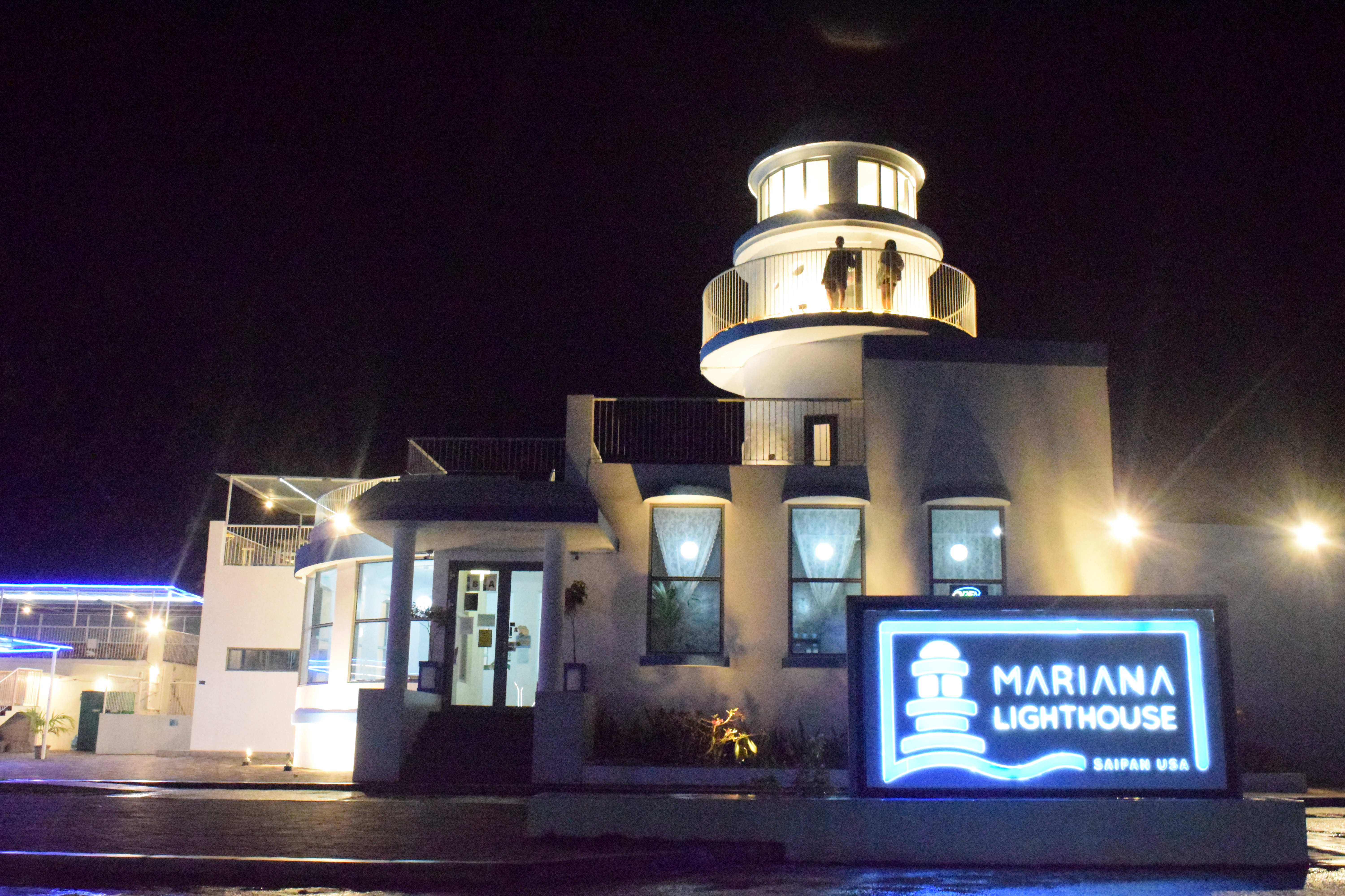 The Mariana Lighthouse is located on Fuetsa Loop, Upper Navy Hill.
