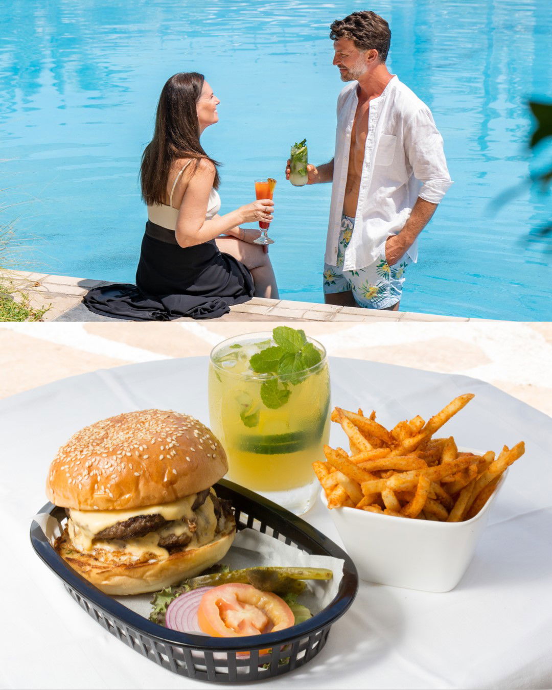 Navigate your way to a great weekend at Hyatt Regency Saipan’s Splash Bar, which serves refreshing cocktails and delicious quick bites.