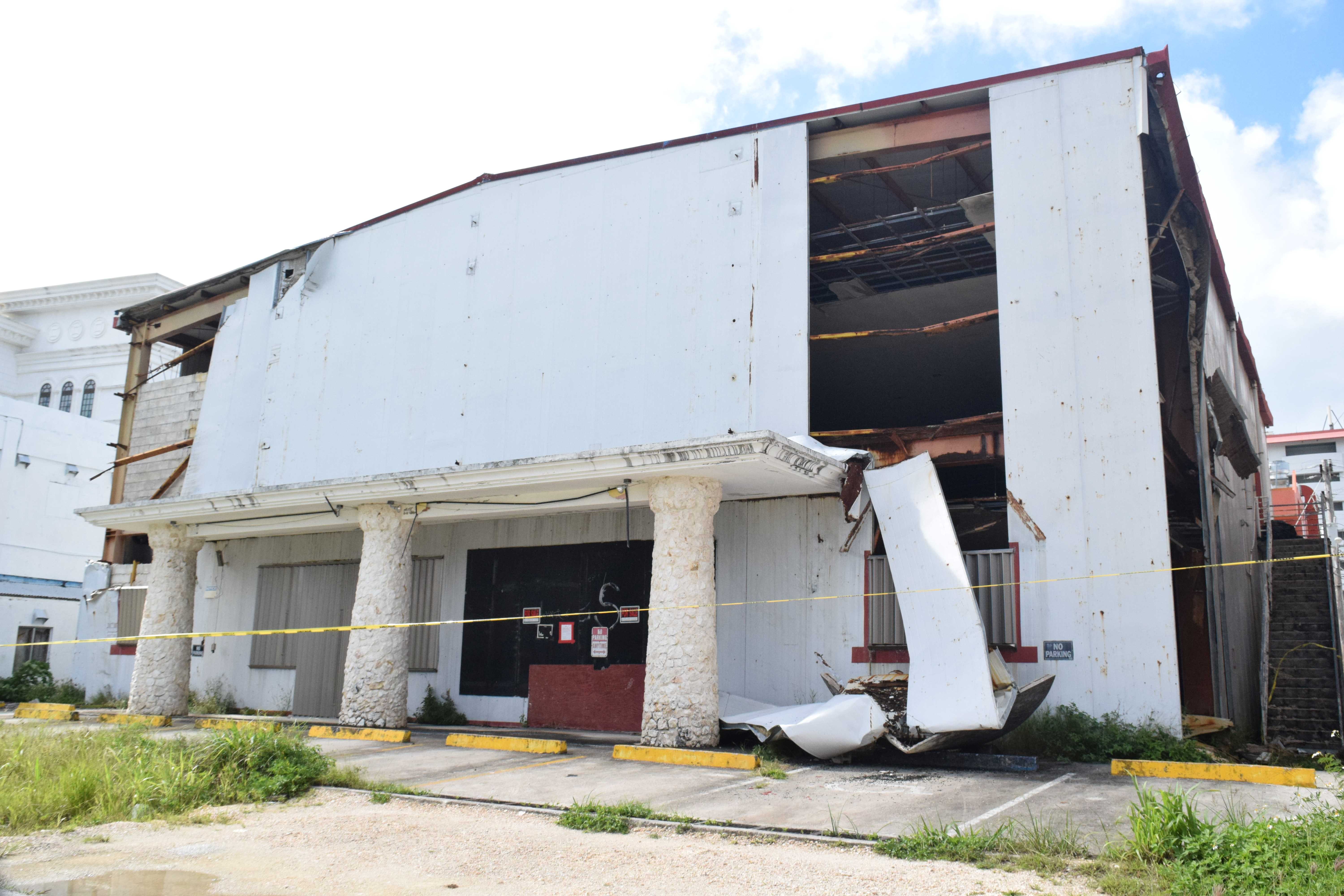 The former wax museum on Ginger Avenue in Garapan.