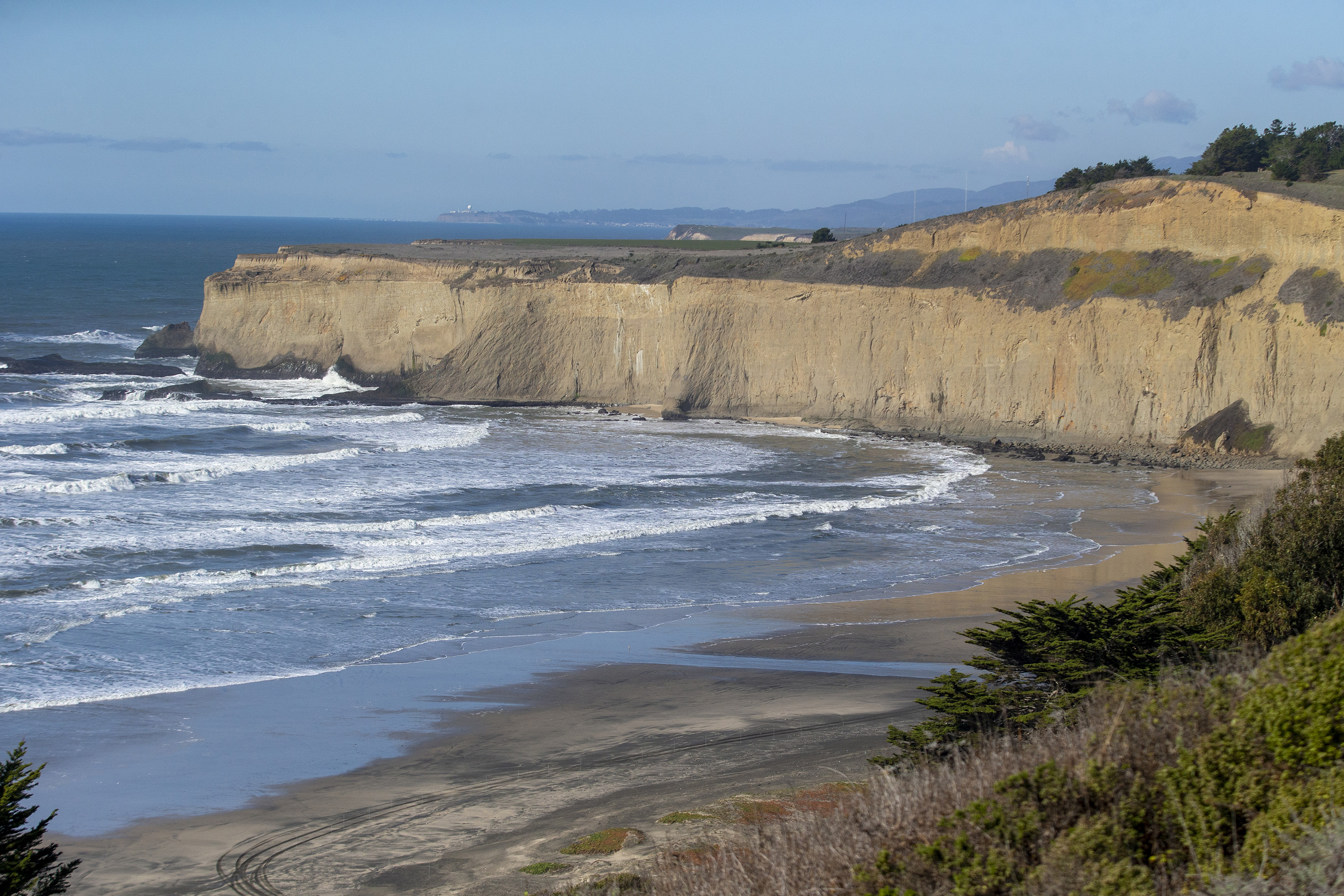 Tunitas Creek Beach in Half Moon Bay, California, on Saturday, Jan. 23, 2021. (Anda Chu/Bay Area News Group/TNS)