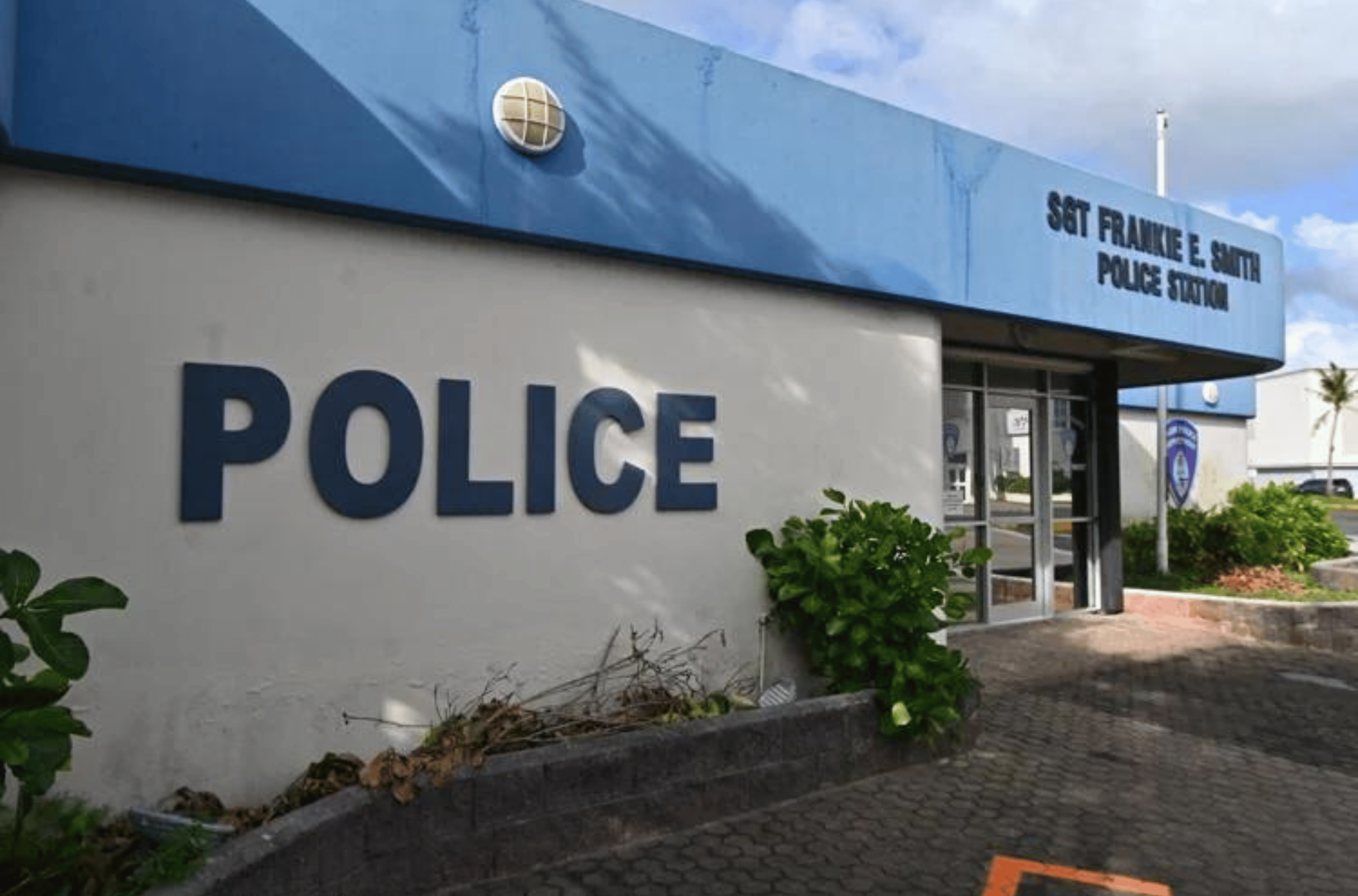 The Sgt. Frankie T. Smith Police Station is seen Tuesday, Jan. 2, 2024, in Tumon. 