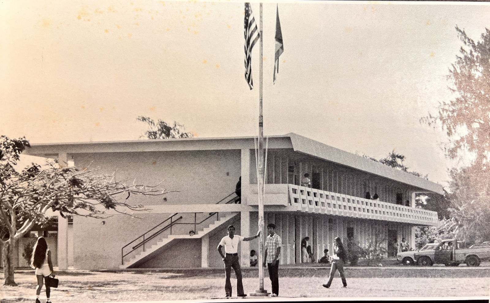 Building A taken betwen 1970s to early 1980s 