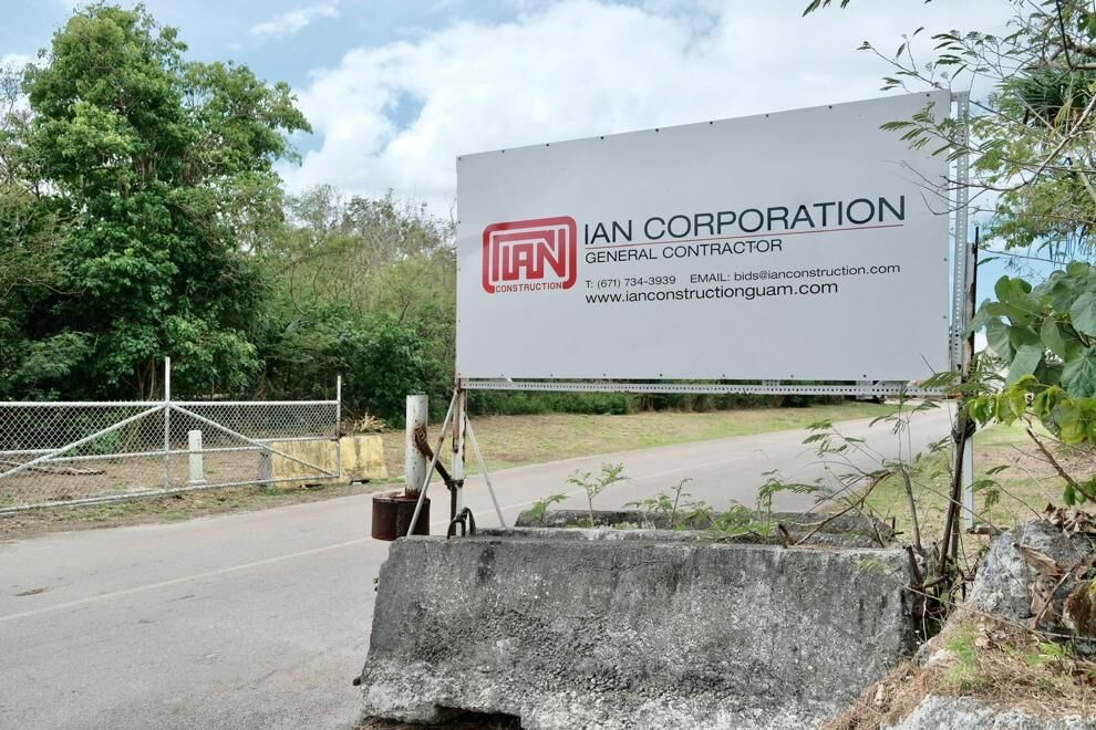  The entrance to Ian Corp. is seen Tuesday, Feb. 6, 2024, in Barrigada. 