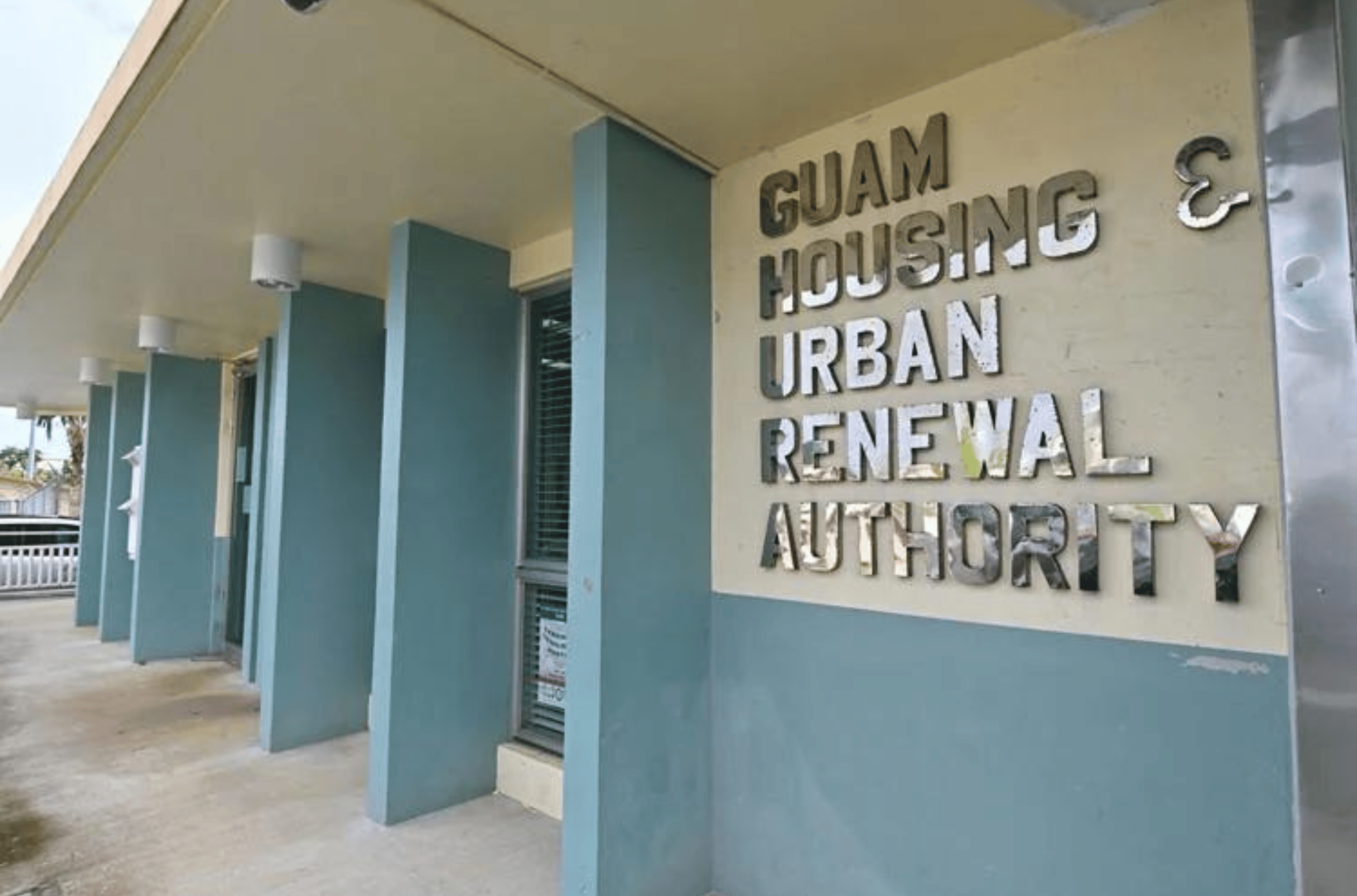 The Guam Housing and Urban Renewal Authority office on Tuesday, July 11, 2023, in Sinajana. 