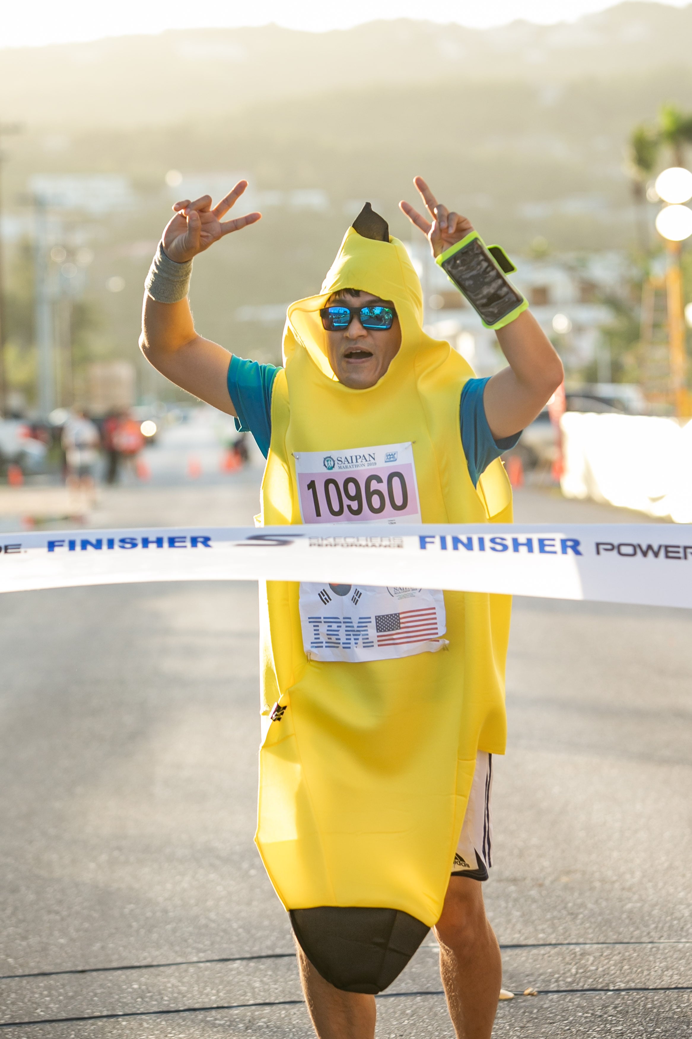 A participant in the Saipan Marathon gets festive with a wacky costume in this file photo. Saipan Marathon 2024 will include Wacky Awards on March 9, awarding cash prizes for Best Costume, Best Body Paint, Shortest Shorts, Most Awesome Shoes, Ugliest Shoes, and Craziest Hair.