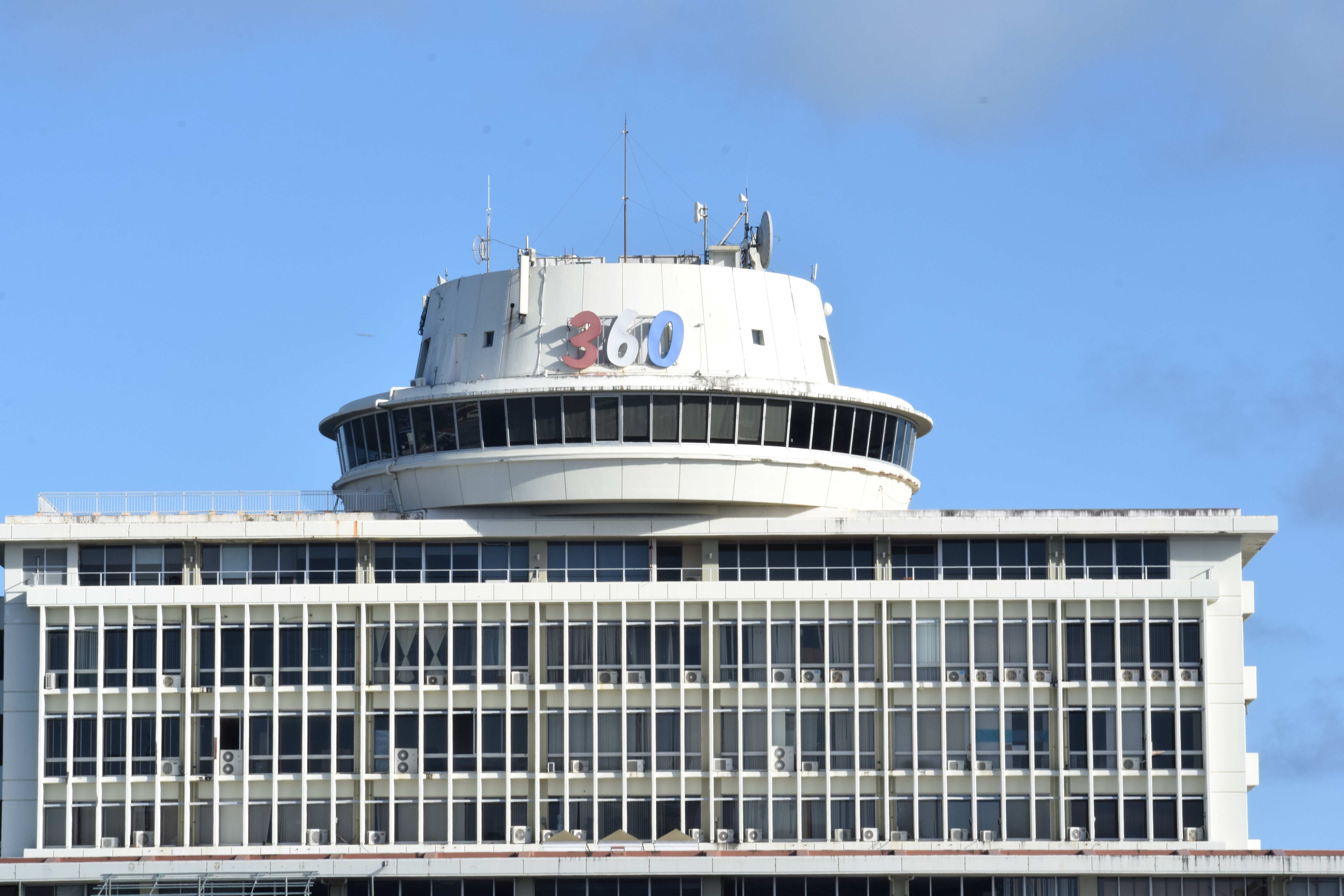 The 360 Revolving Restaurant is on the eighth floor of Marianas Business Plaza in Susupe.