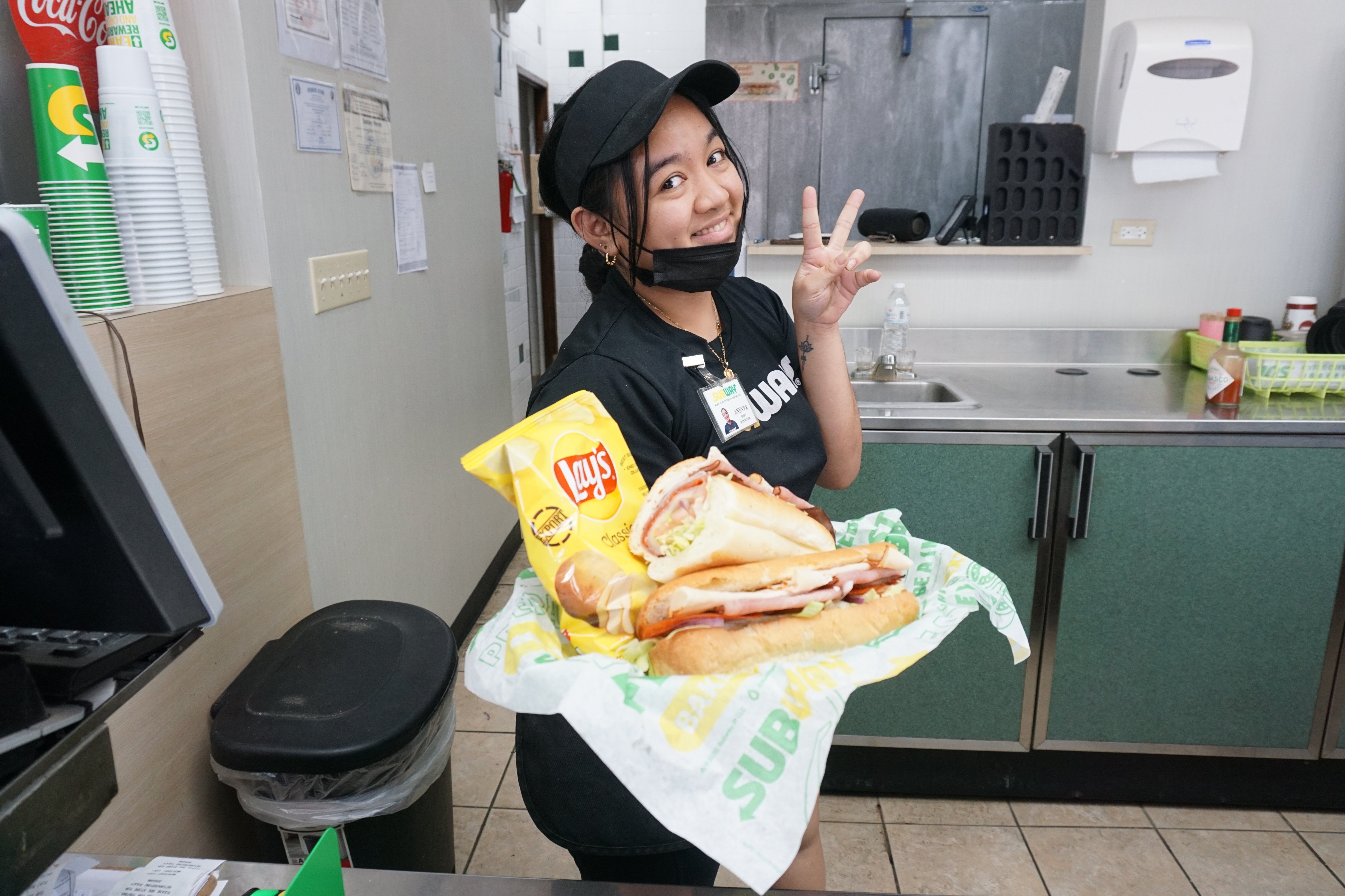 Stop by either the Chalan Piao or Gualo Rai locations to try any one of the four new sandwiches. We got #33 The Beast!