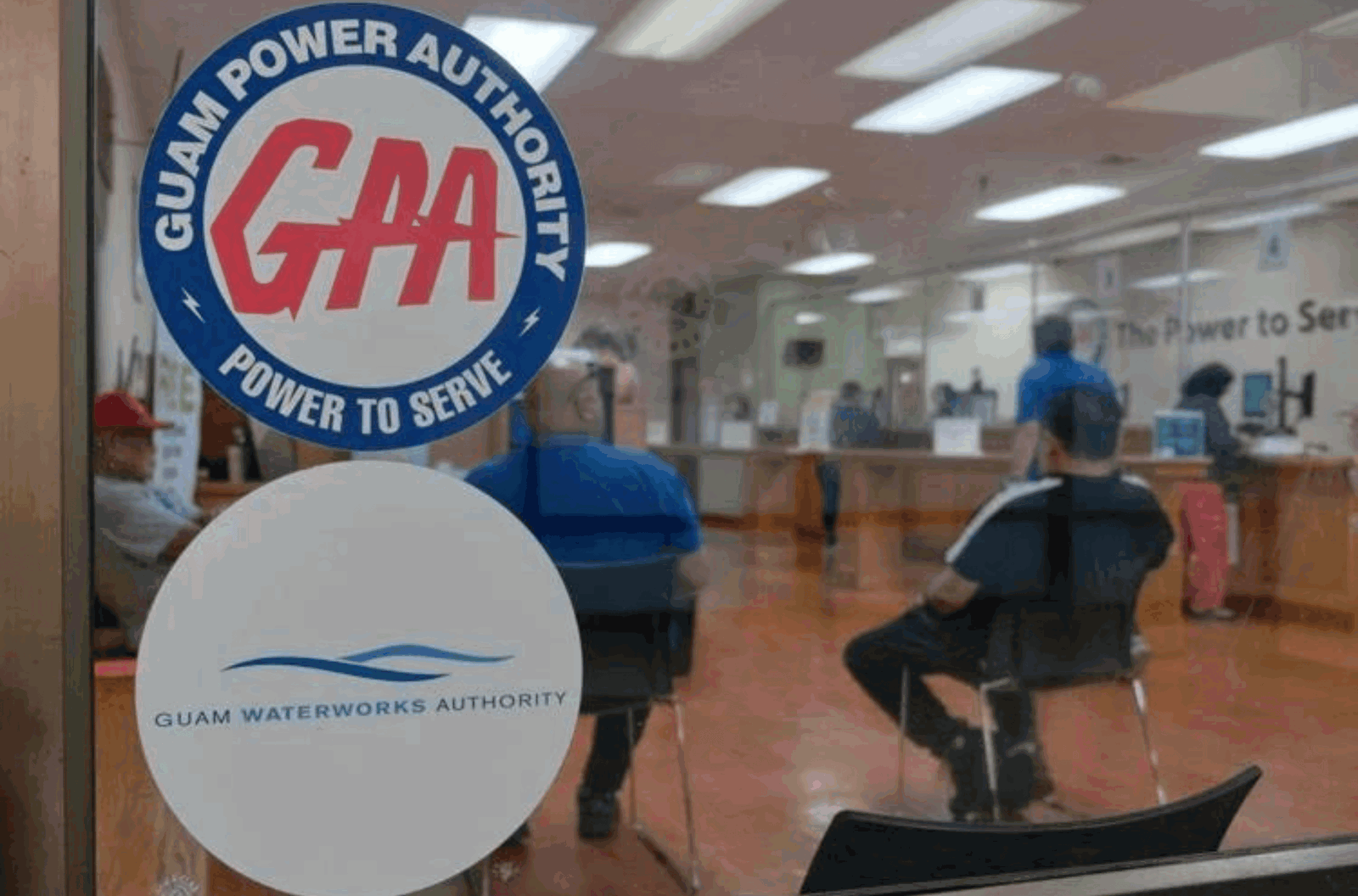 The Guam Power Authority and Guam Waterworks Authority payment center at Julale Center in Hagåtña on Thursday, Jan. 25, 2024. 