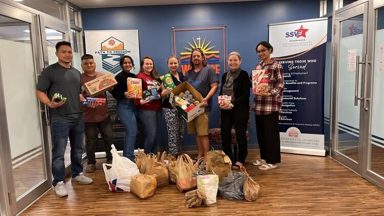 The Veterans Support programs department of WPI receives donations. 