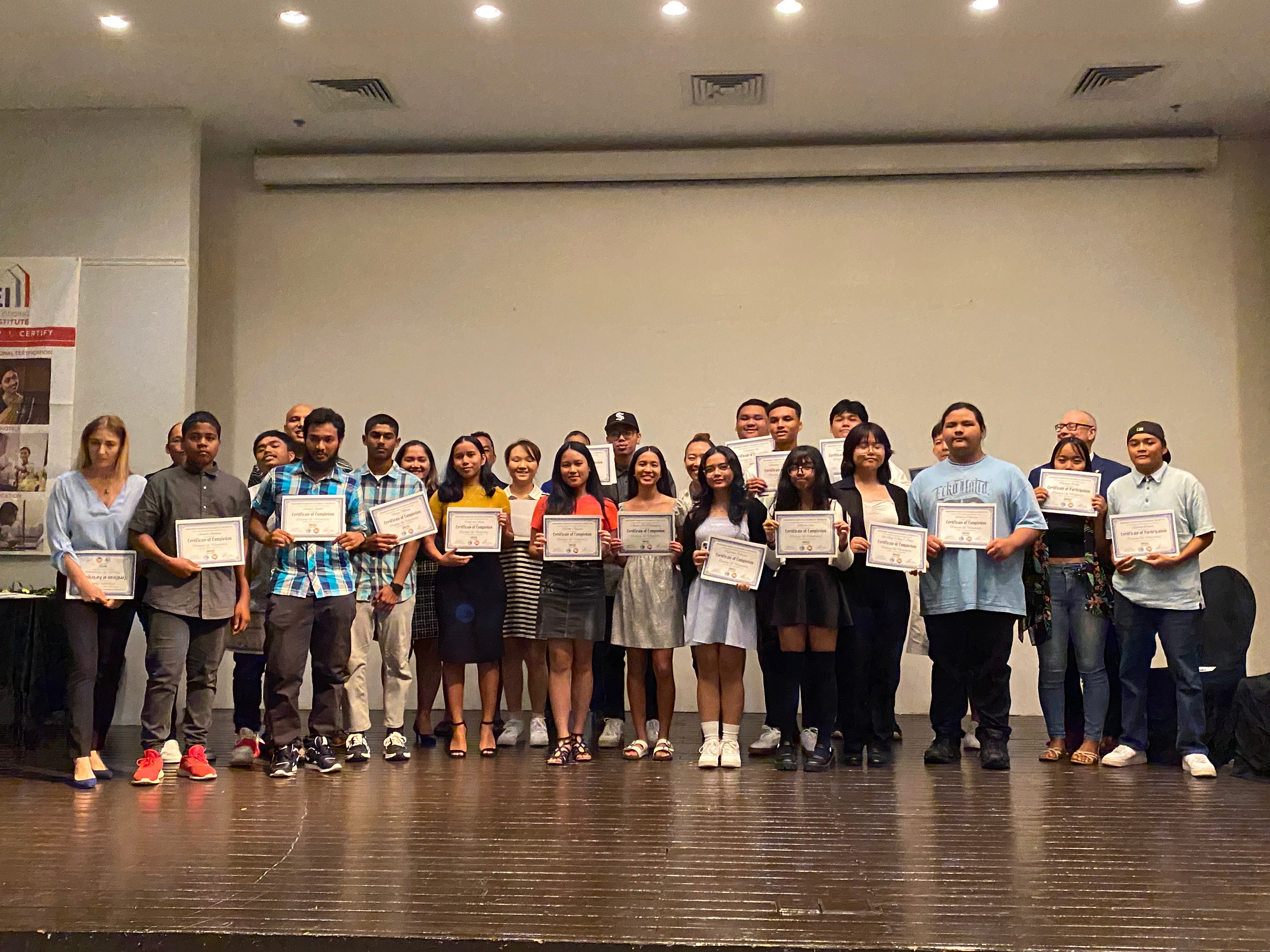 Saipan Southern High School graduated 26 students.