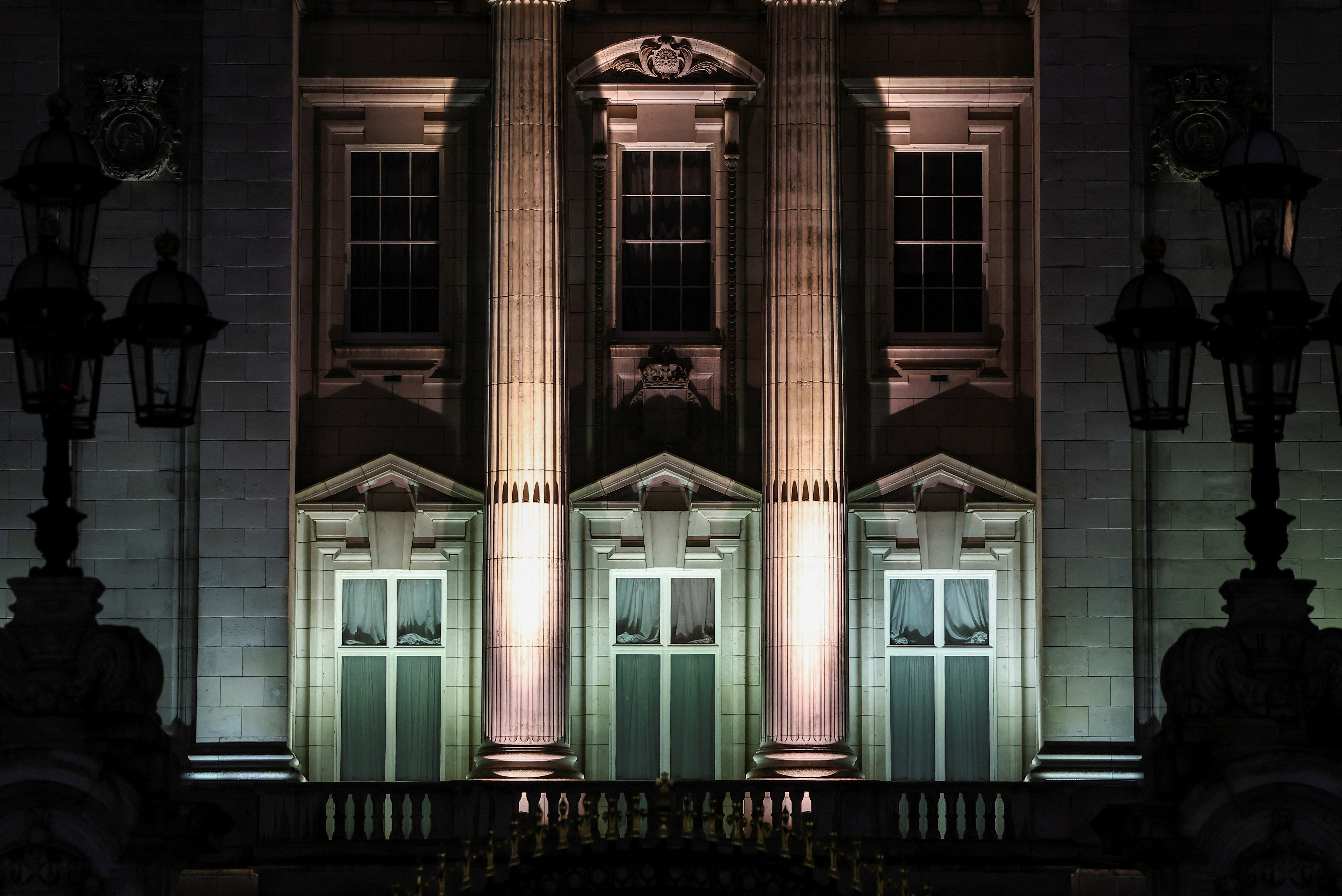 A view shows Buckingham Palace, after it was announced Britain's King Charles has been diagnosed with cancer, in London, Britain, February 5, 2024. 