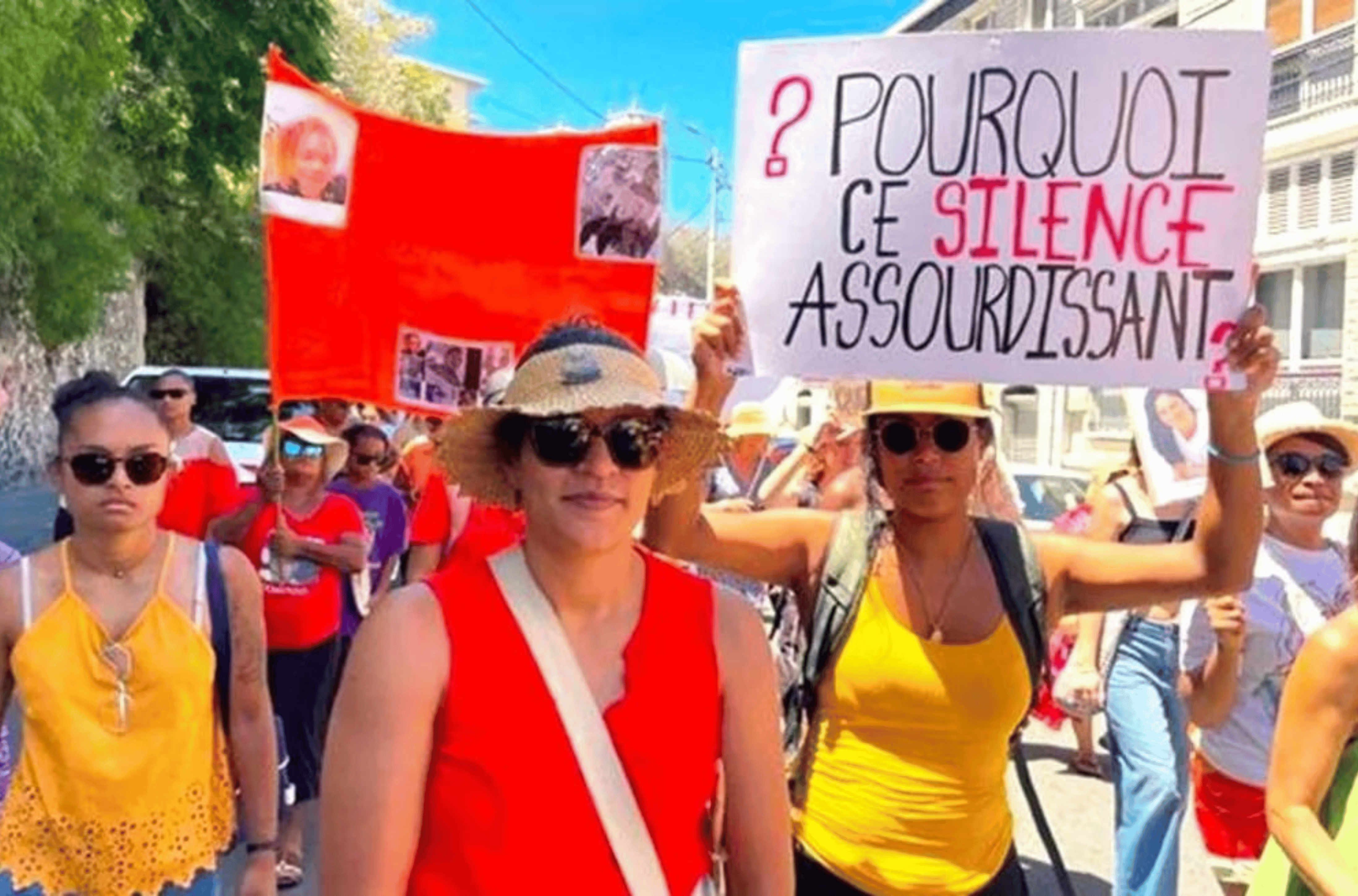 Why this deafening silence - Women marching against violence against women on 27 January 2024. 