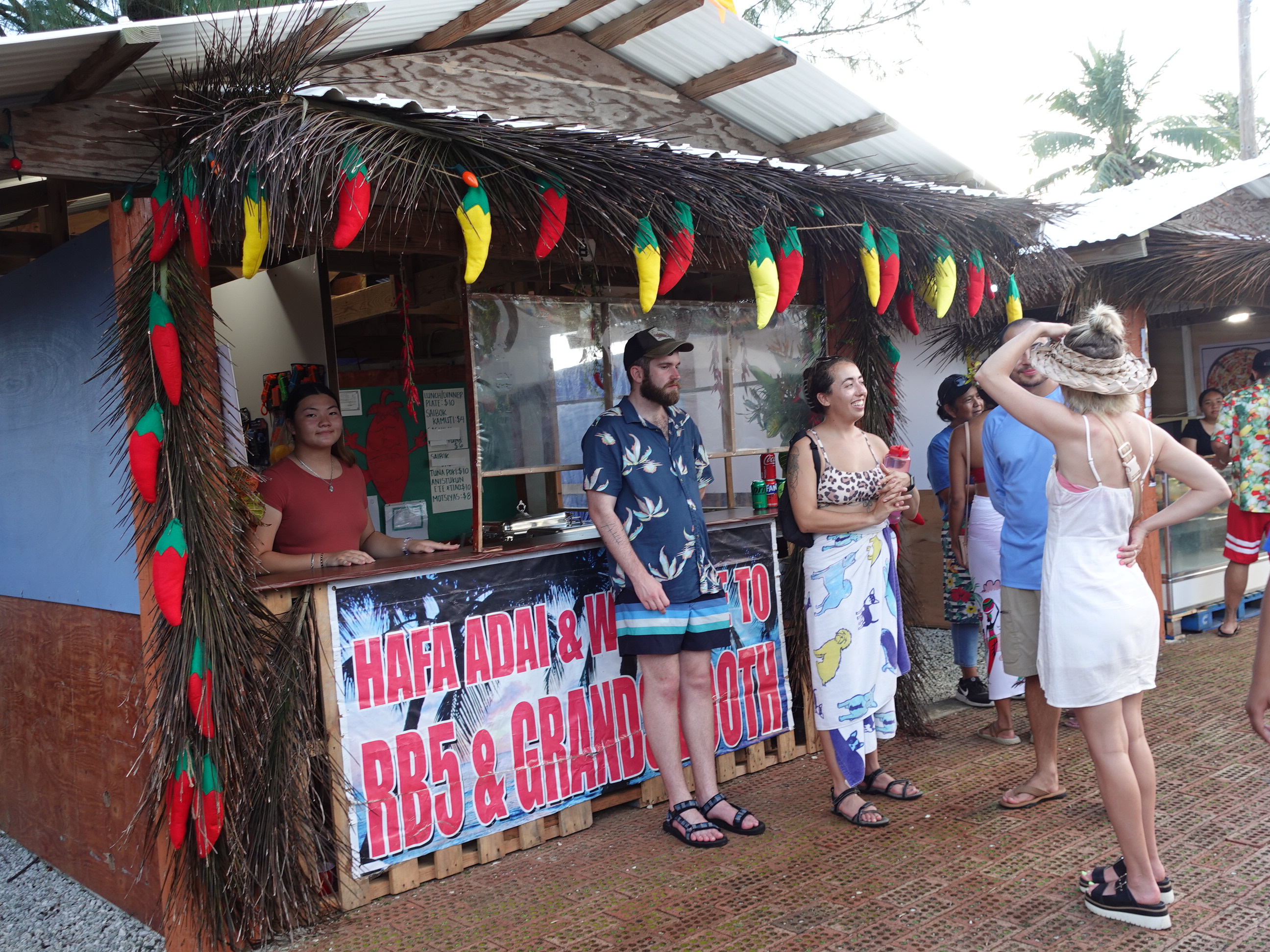 RB5 & Grands wins 1st place in the booth decorating contest at the 20th Annual Tinian Hot Pepper Festival on Feb. 16 & 17, 2024.