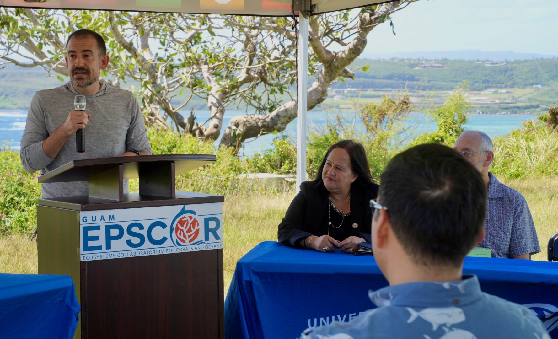 Dr. Robert Lasley, Biorepository Curator of Crustacea at the University of Guam, expresses thanks to everyone interested in protecting and restoring Guam’s incredible marine ecosystems.