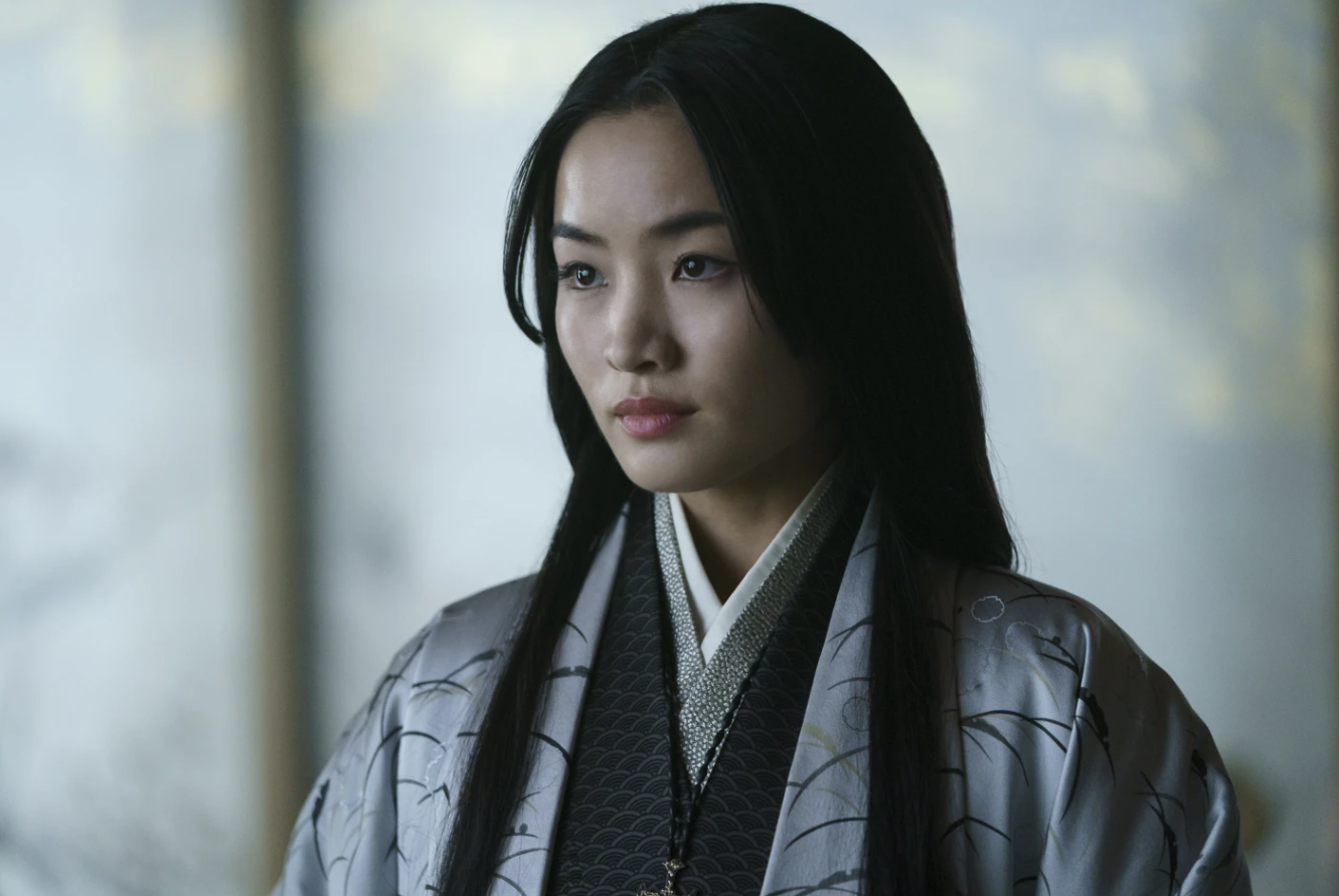 Anna Sawai as Toda Mariko in a scene from “Shogun.”