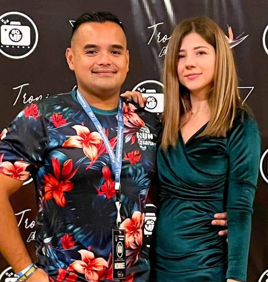 Edward Dela Cruz Jr. and wife Anastasia