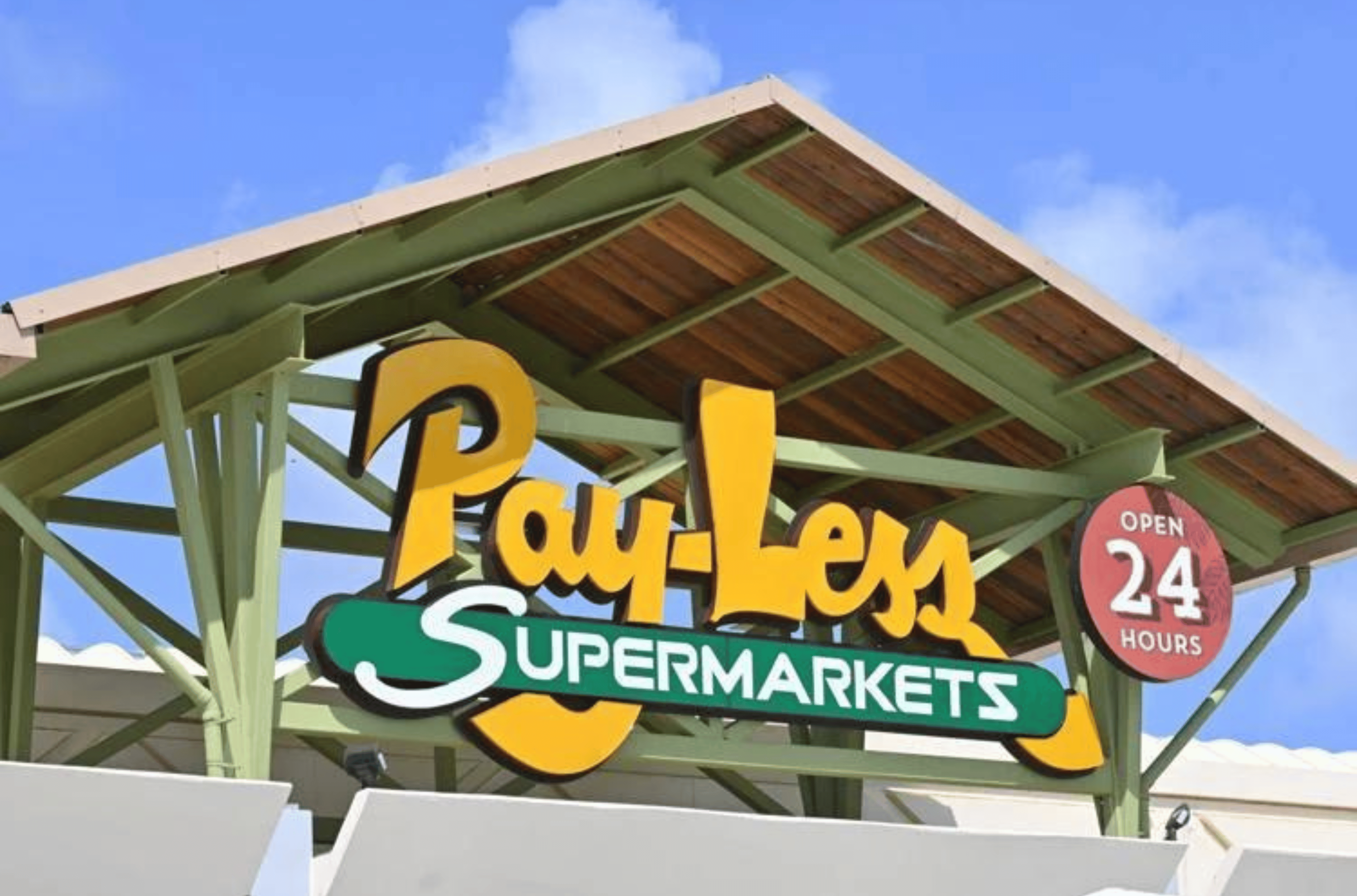 The Pay-Less Supermarkets Micronesia Mall location is seen on Saturday, Jan. 21, 2023, in Dededo. 