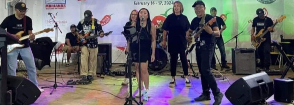 JC's Black Bird Band with vocalists.