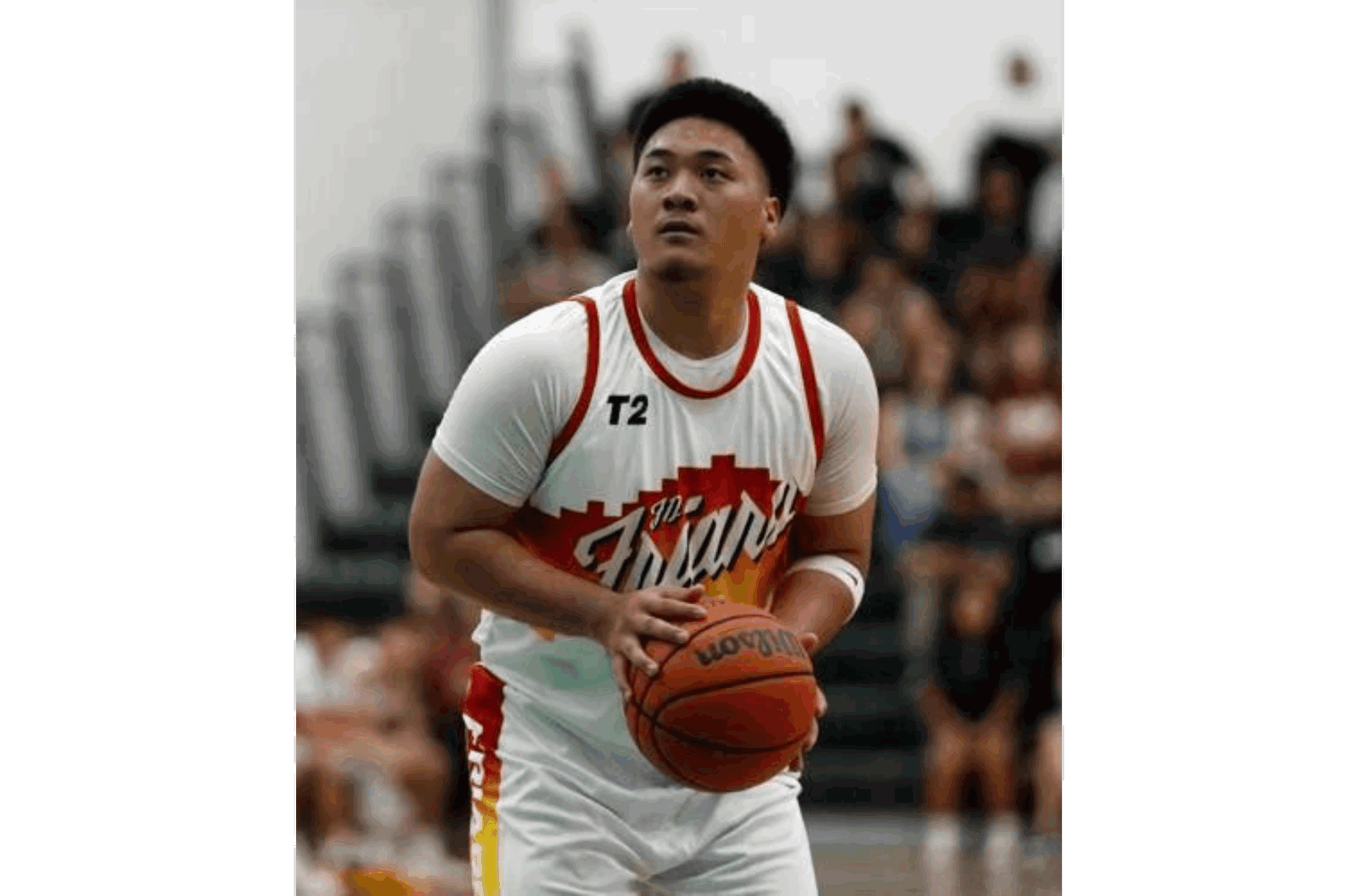 Noah Tenorio appears at the free throw line in the IIAAG boys varsity championship game against the Guam High School Panthers at UOG March 8, 2024. Tenorio has been named the 2023-2024 IIAAG MVP. 