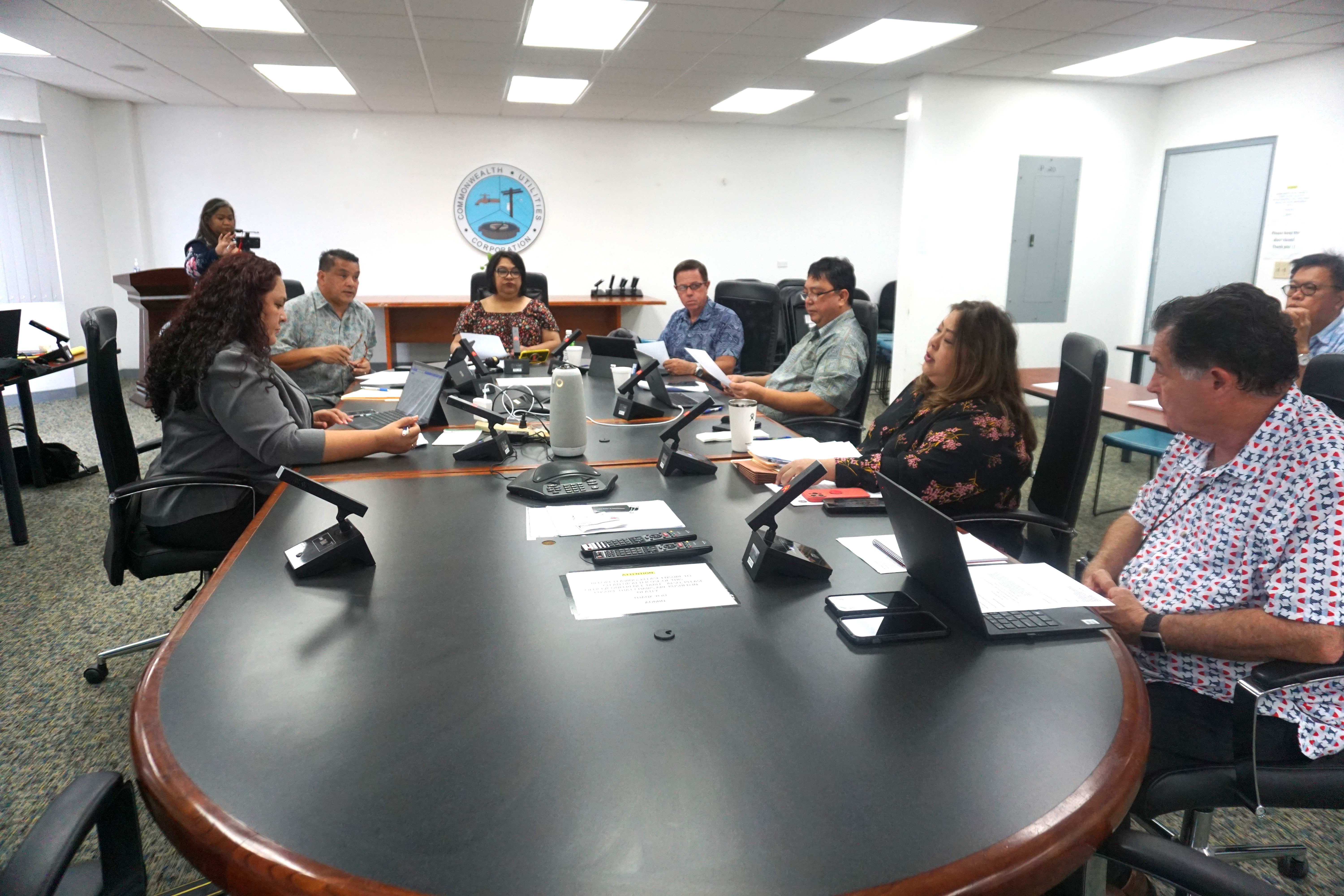 The Commonwealth Utilities Corporation board of directors and management met on Thursday to discuss the stipulated order status conferences as well as the unpaid utility bills of the CNMI government, including the Commonwealth Healthcare Corporation. 