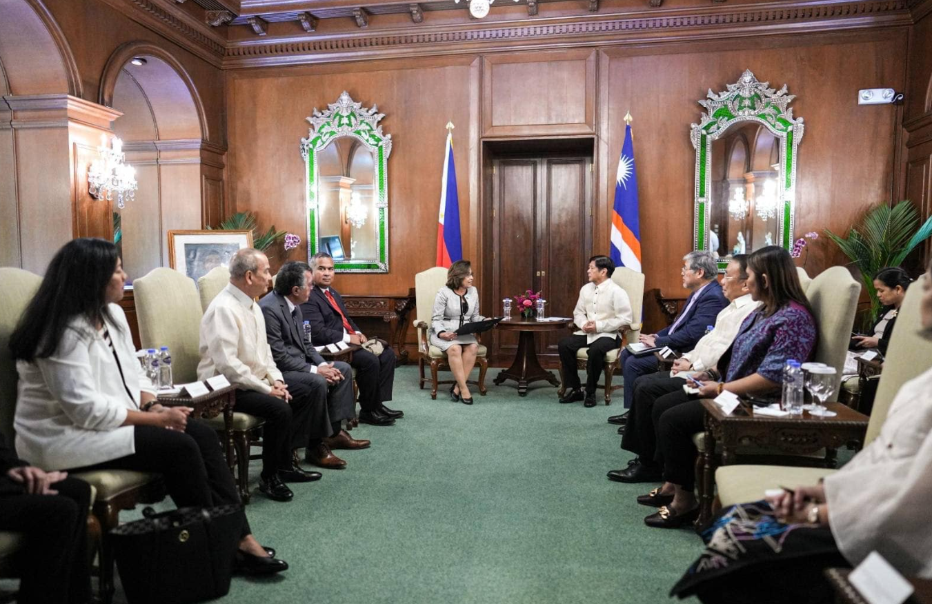 Philippine President Ferdinand R. Marcos Jr. on Thursday reaffirmed the Southeast Asian nation’s commitment to strengthen bilateral cooperation with the Republic of the Marshall Islands after its visiting president, Hilda C. Heine, asked for increased collaboration in various areas such as labor, education and skills training, and agricultural production.