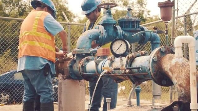 A Guam Waterworks Authority water well is being worked on in this undated file photo. 