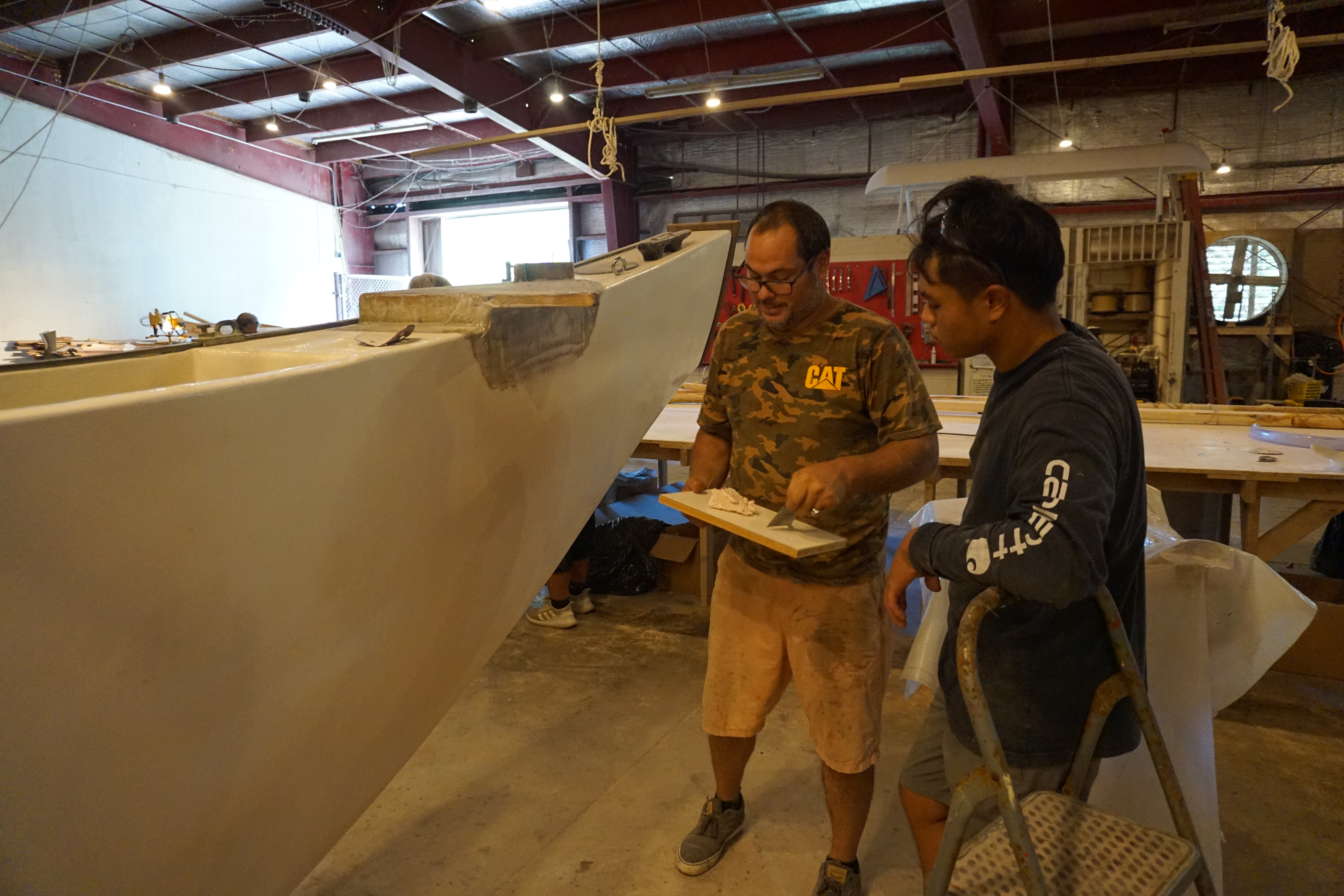 Keith Quintanilla Sr. with his son, Keith Quintanilla Jr.