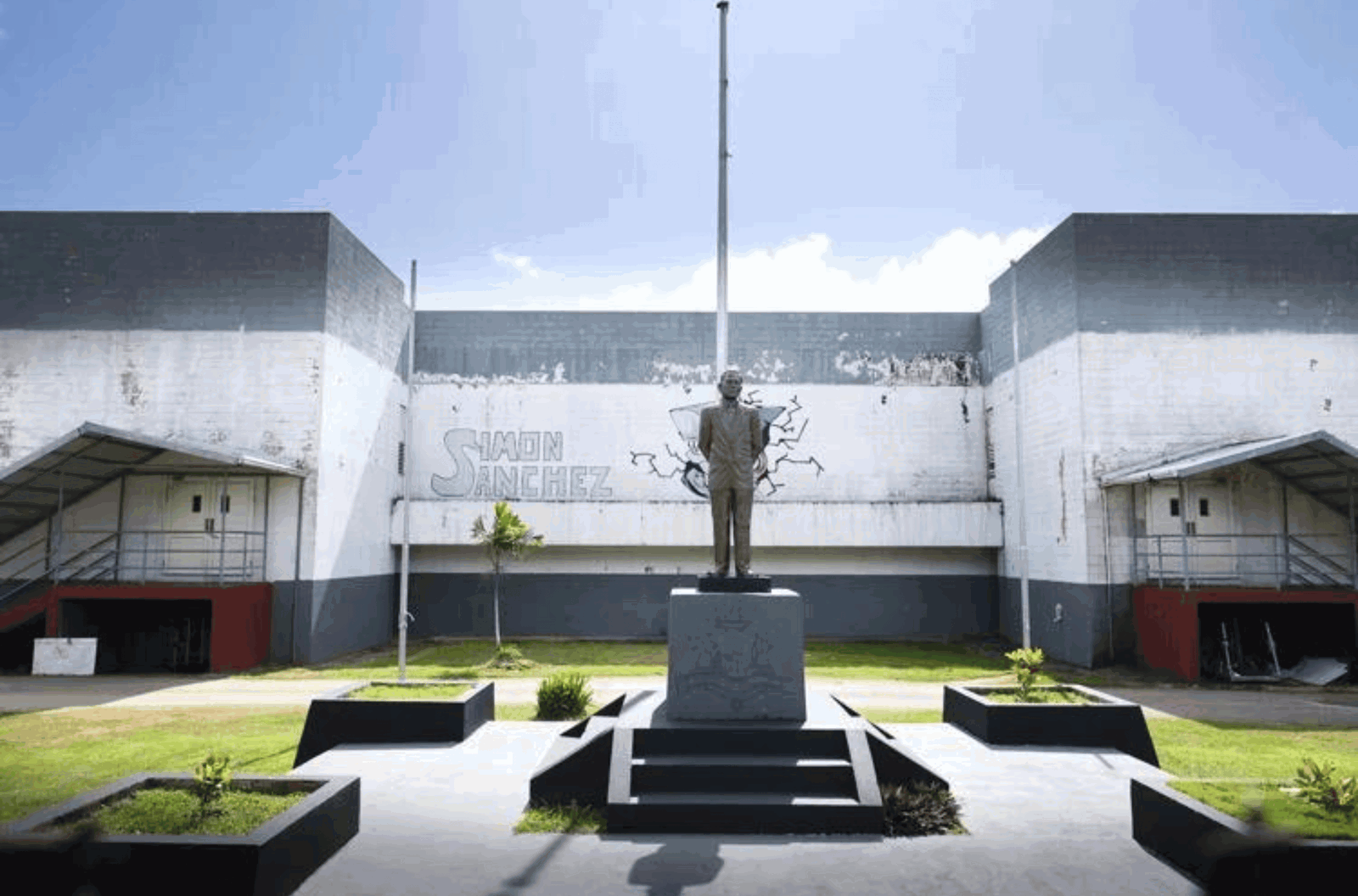 Simon Sanchez High School, located in Yigo, is pictured on Monday, Dec. 19, 2022. 